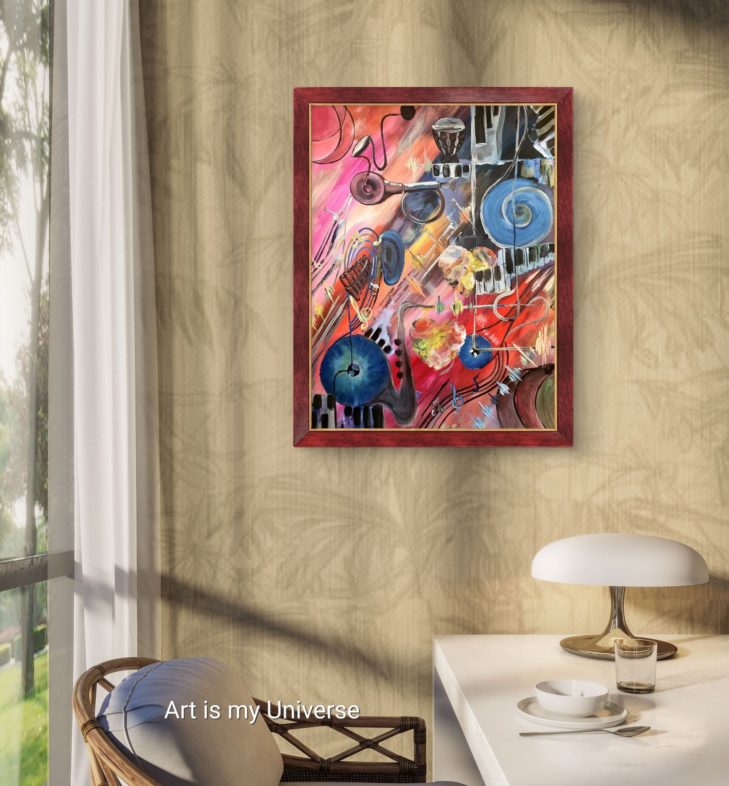 Symphony of the soul Abstract Expressionist - 8