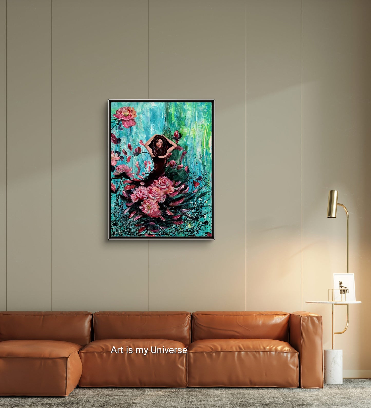 Roots blend of Surreal and abstract expressionism art - 9