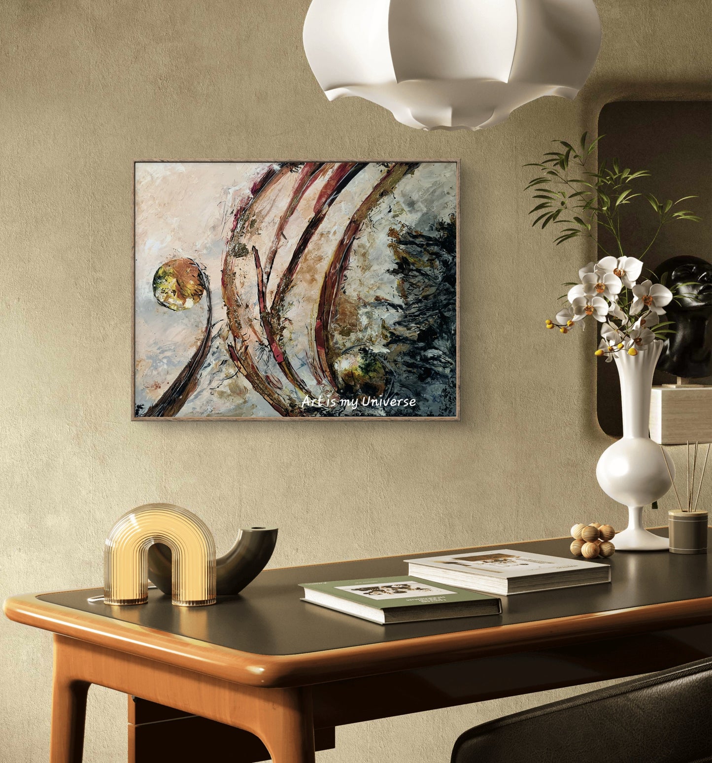 Whispers of Changes Abstract Expressionist - 8