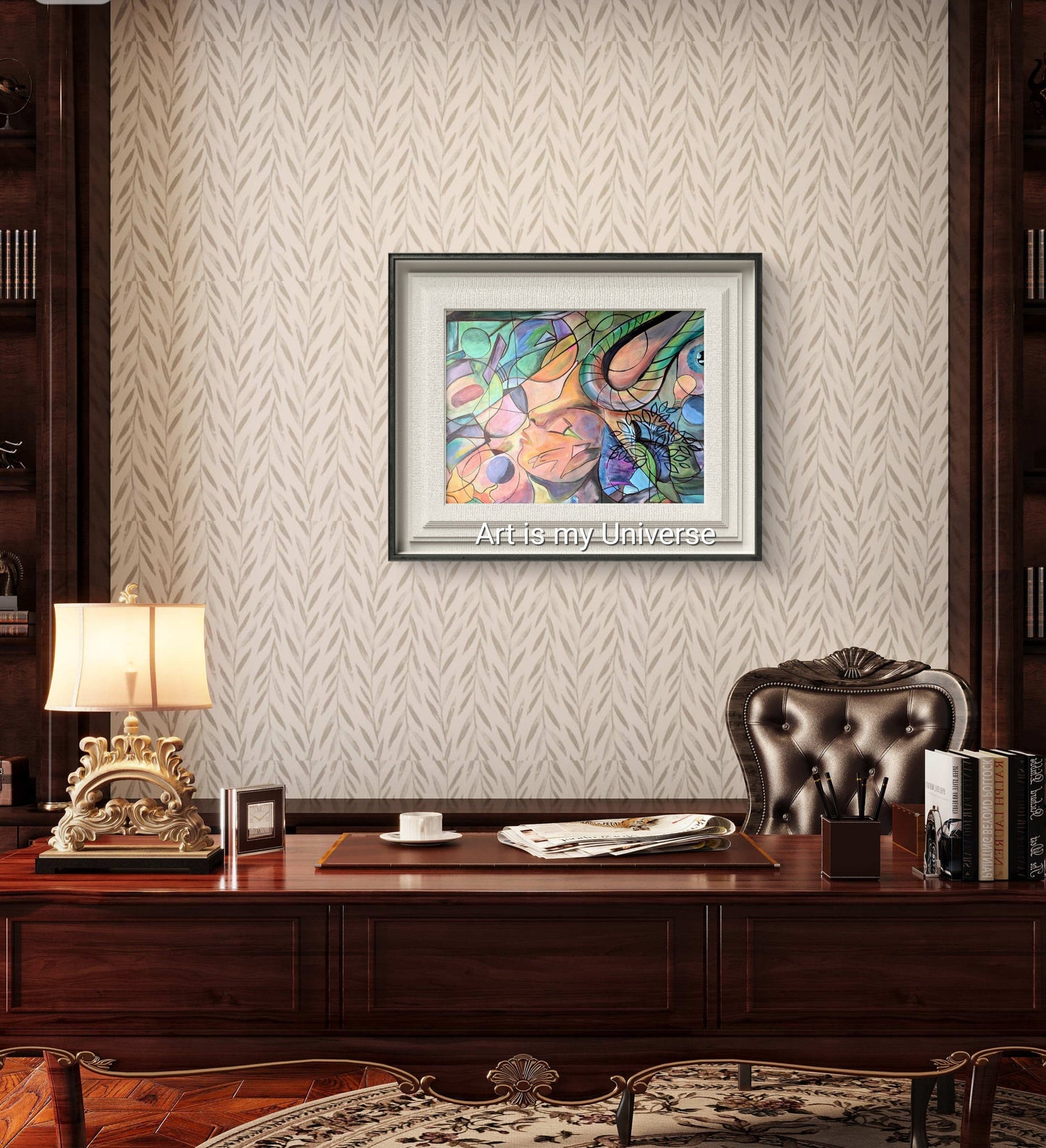 Dreams Beyond The Conveyors Original Painting - 9