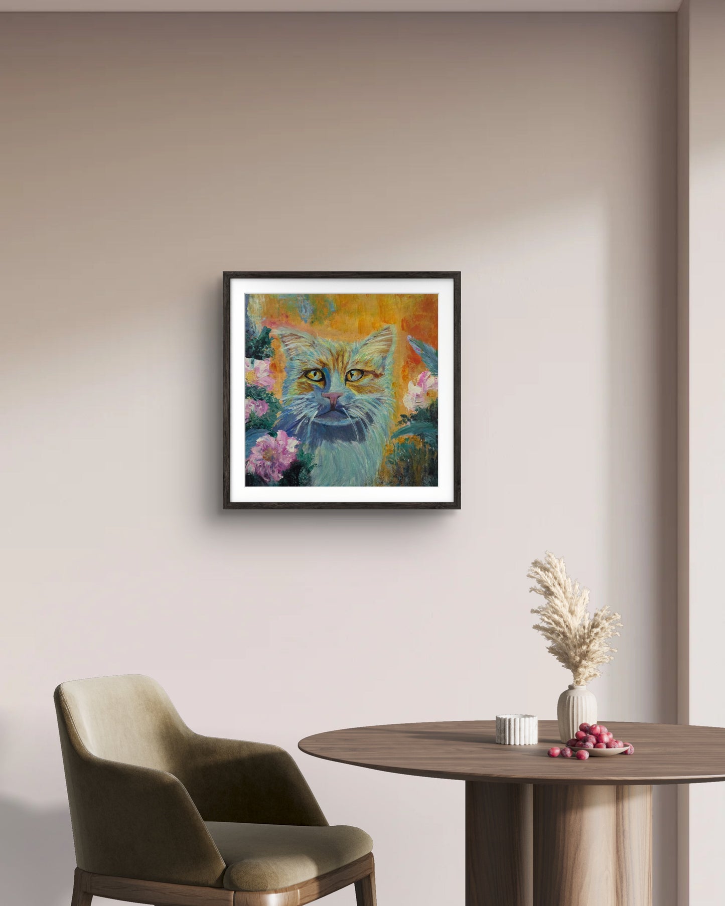 Silent Guardian original acrylic painting by Jasmina Mendoza - 10