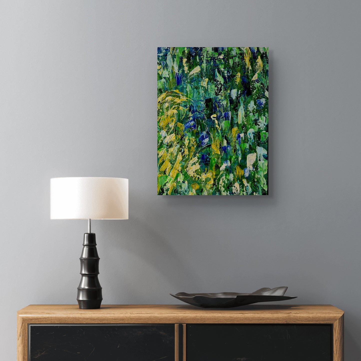 Hidden Spirit – Abstract Acrylic Painting by Jasmina | Art is my Universe