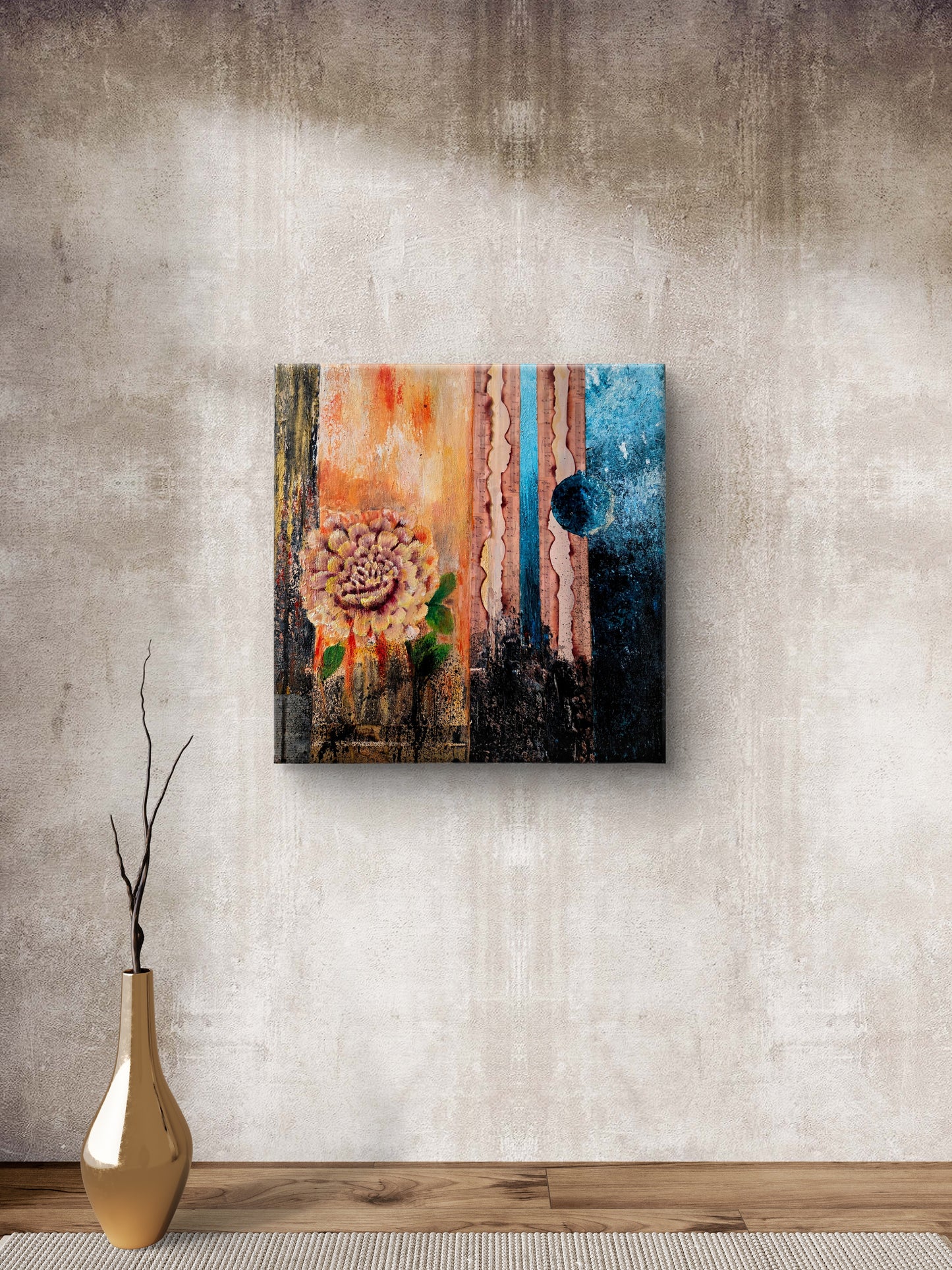 Between Notes - Original Mixed Media Painting