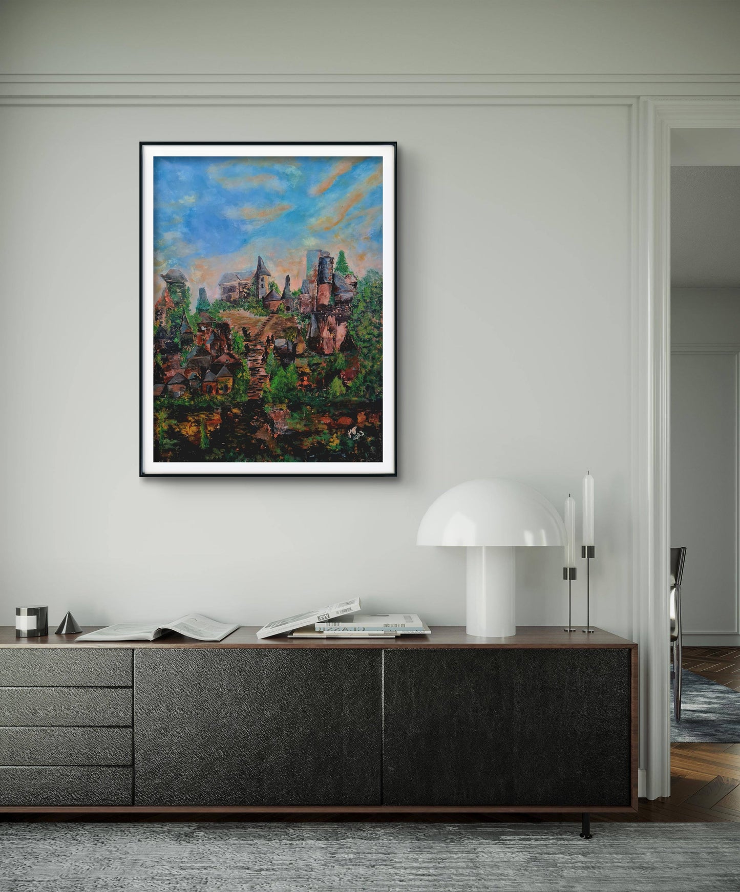 Greenwick Original Acrylic Painting by Jasmina Mendoza - 2