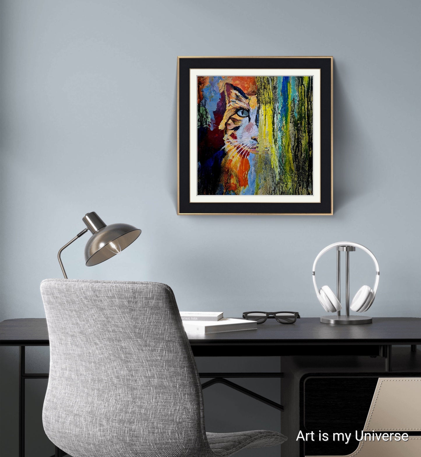 Hidden Gaze Original Painting - 6