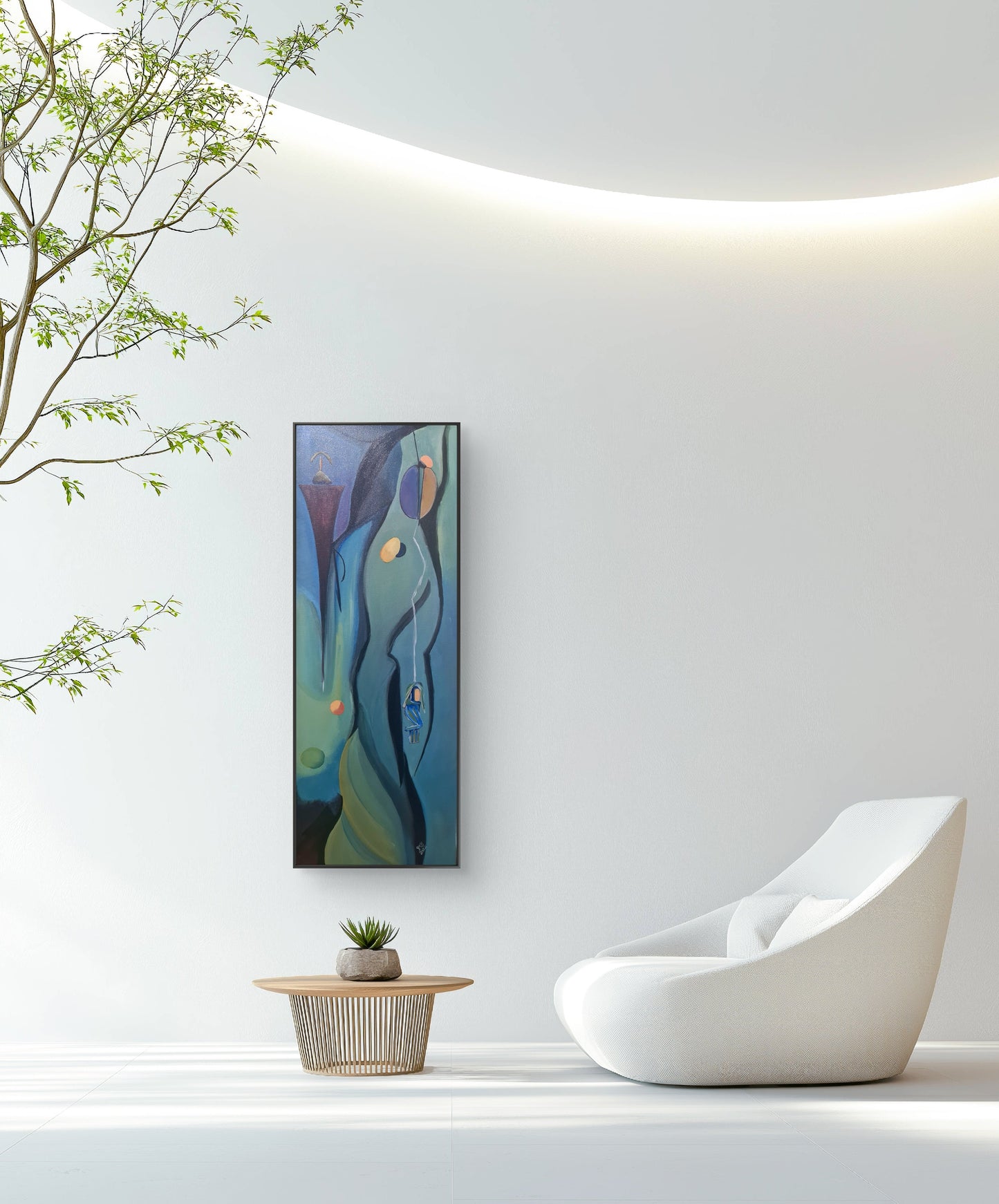 Unknown Roads Original Abstract painting - 7