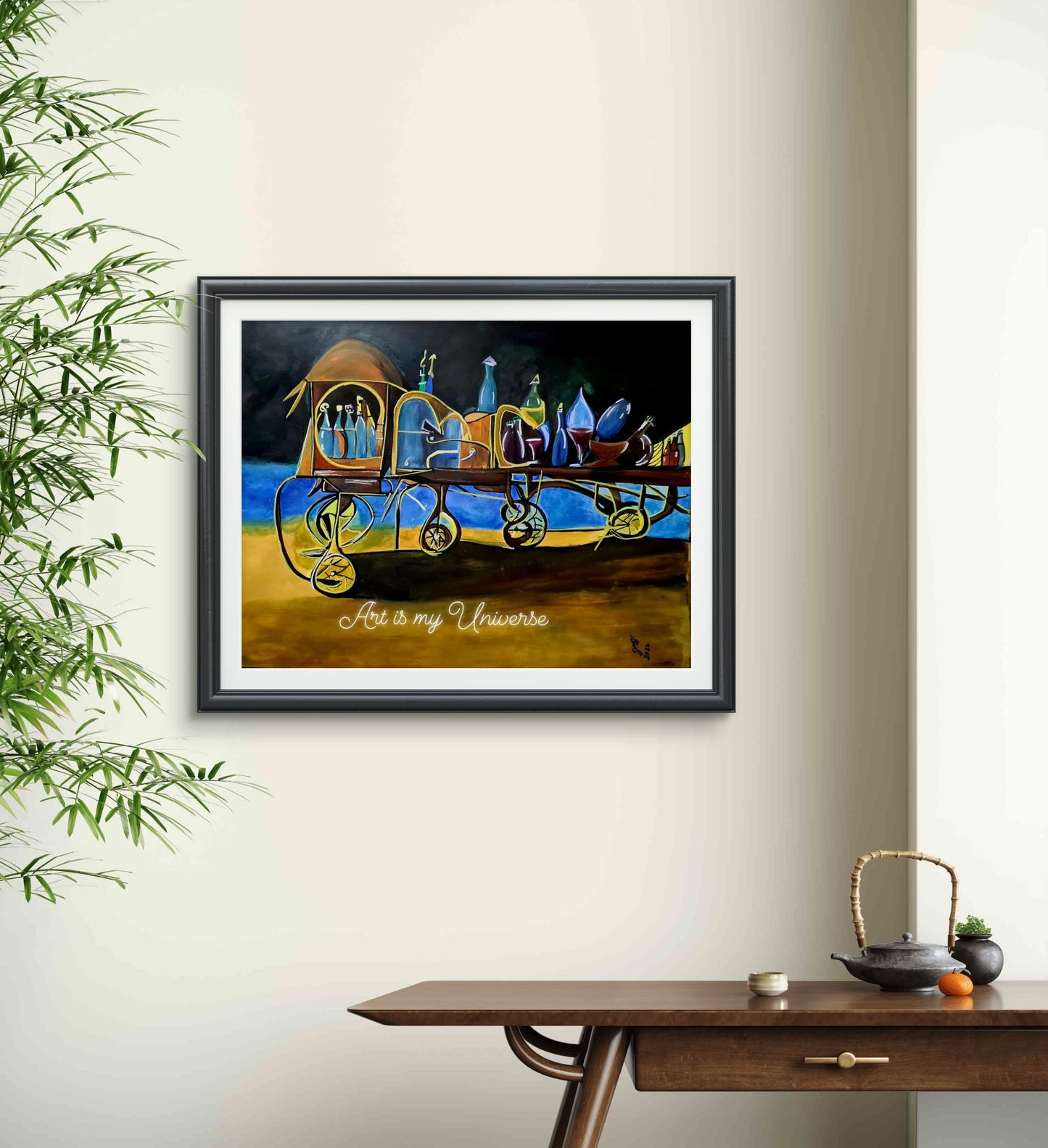 The beer's cart. | Art is my Universe