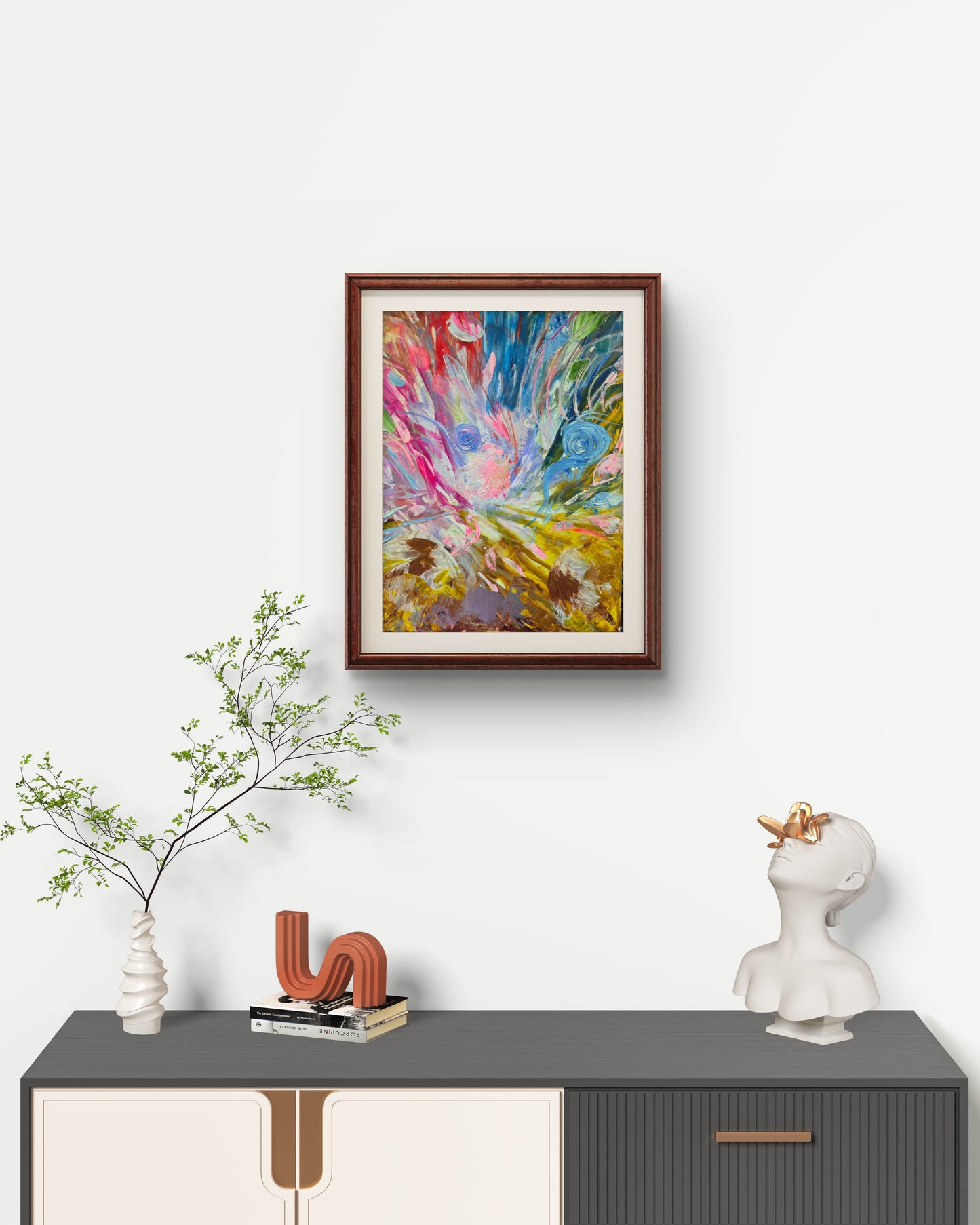 The Soul’s Nature – Original Acrylic Painting by Jasmina Mendoza - 5