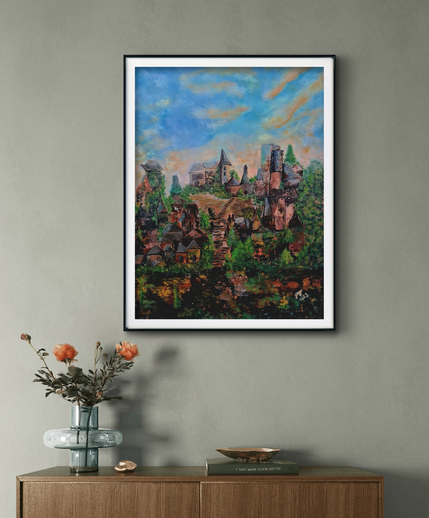 Greenwick Original Acrylic Painting by Jasmina Mendoza - 5