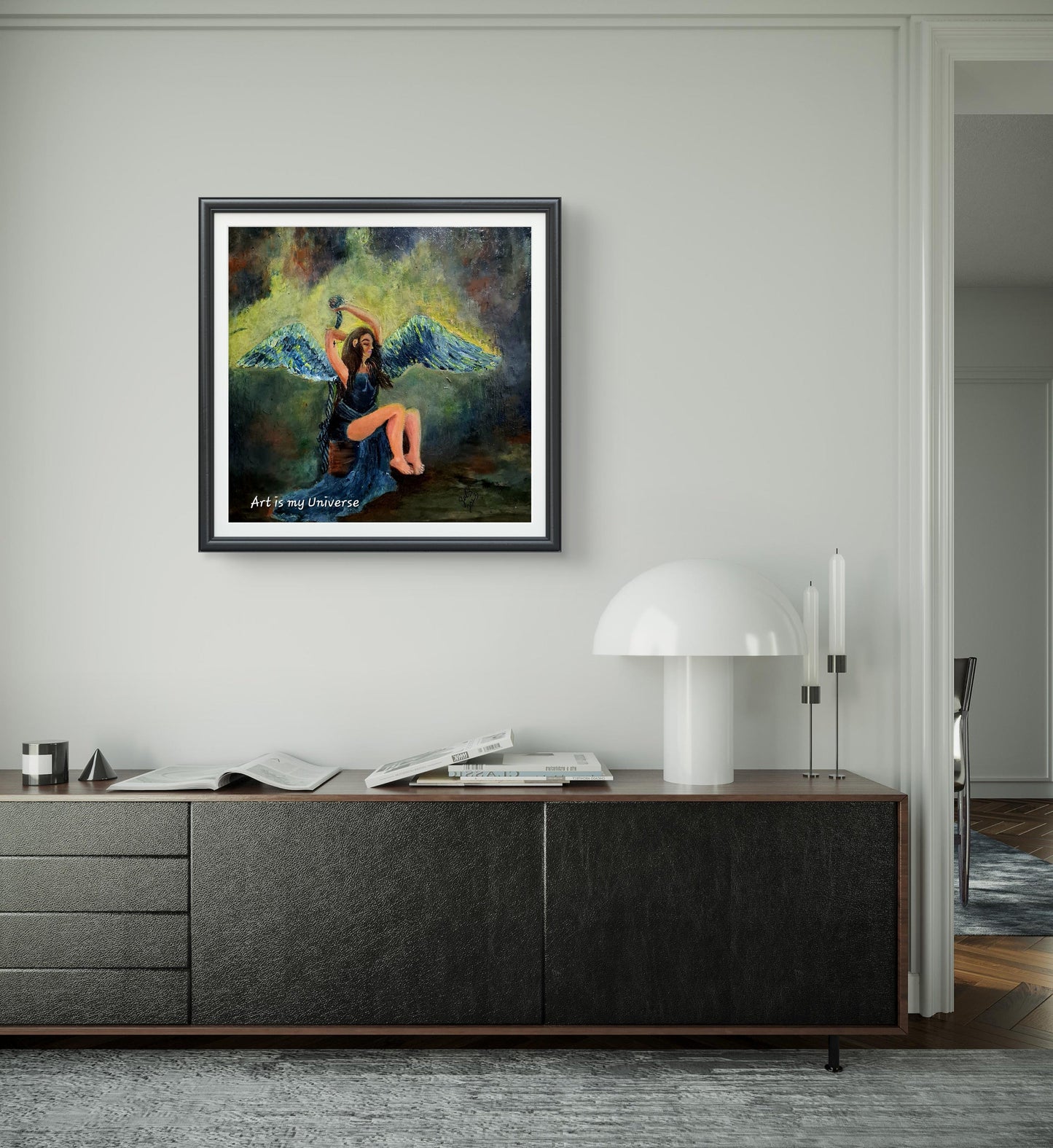 Divine Guardian Original Artwork - 9