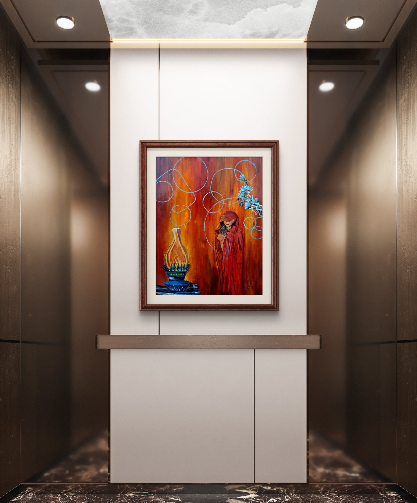 Imperfections - Original Painting | Art is my Universe