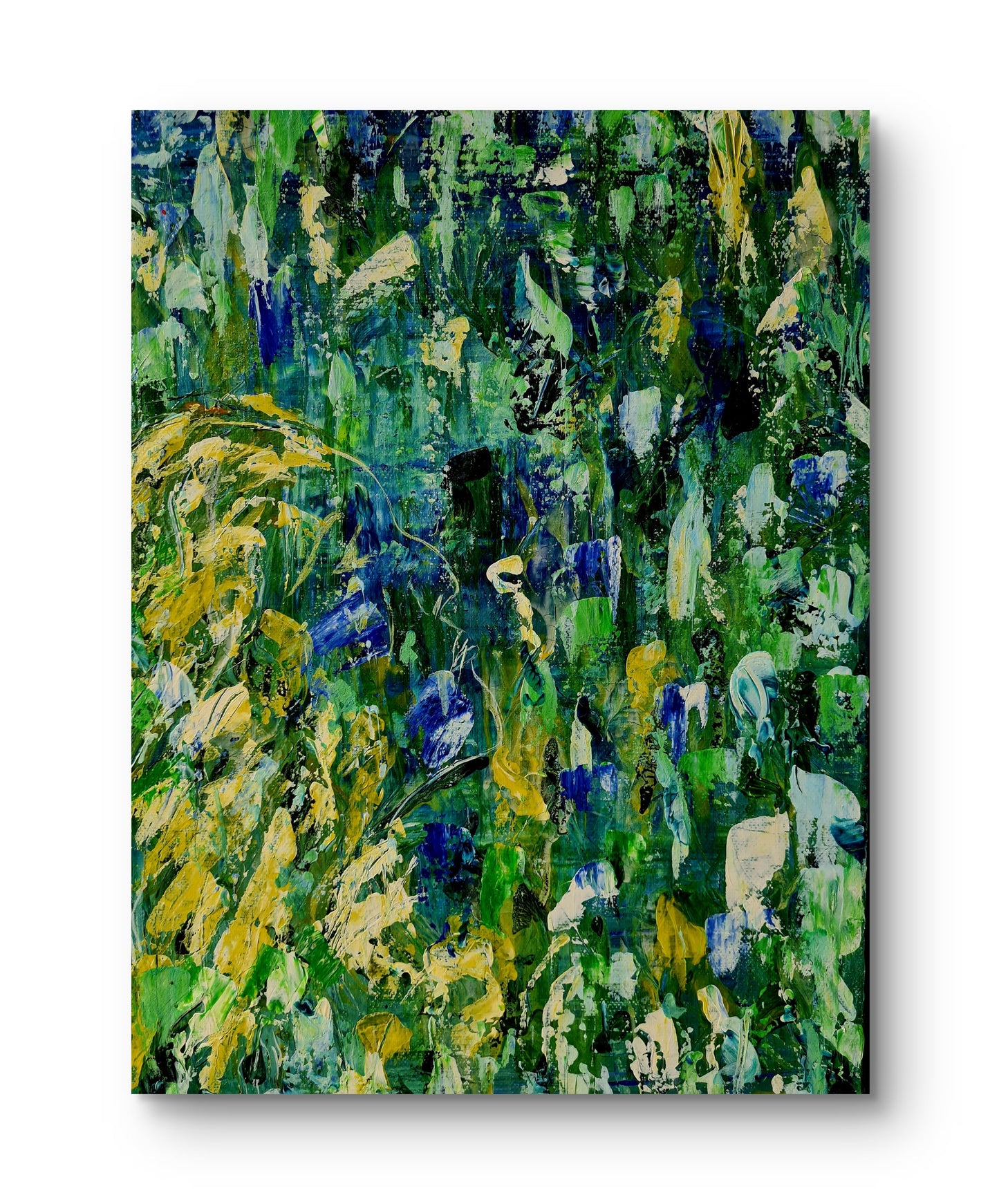 Hidden Spirit – Abstract Acrylic Painting by Jasmina | Art is my Universe