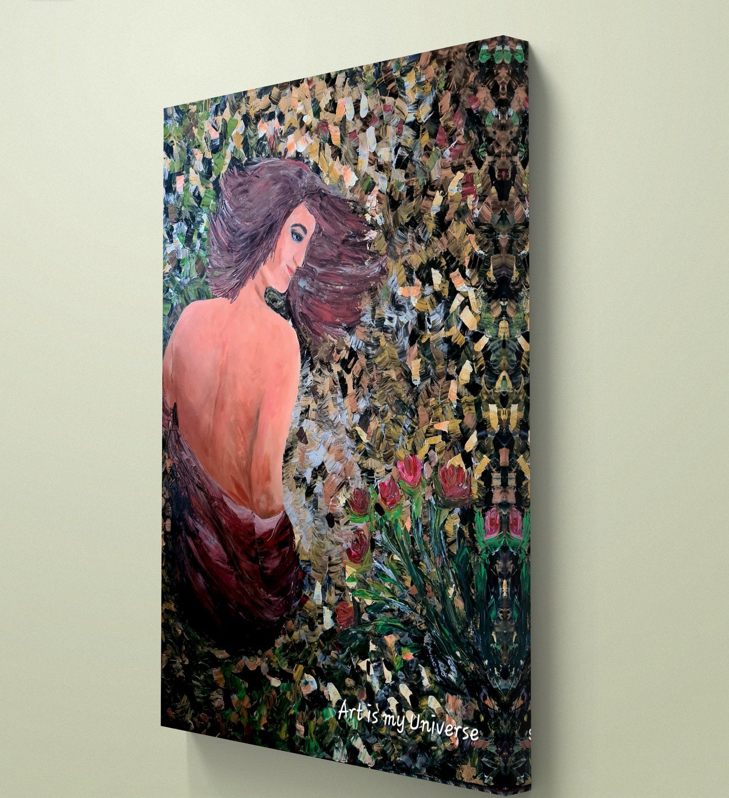 Stardust Impressionist Knife Technique Painting - 8