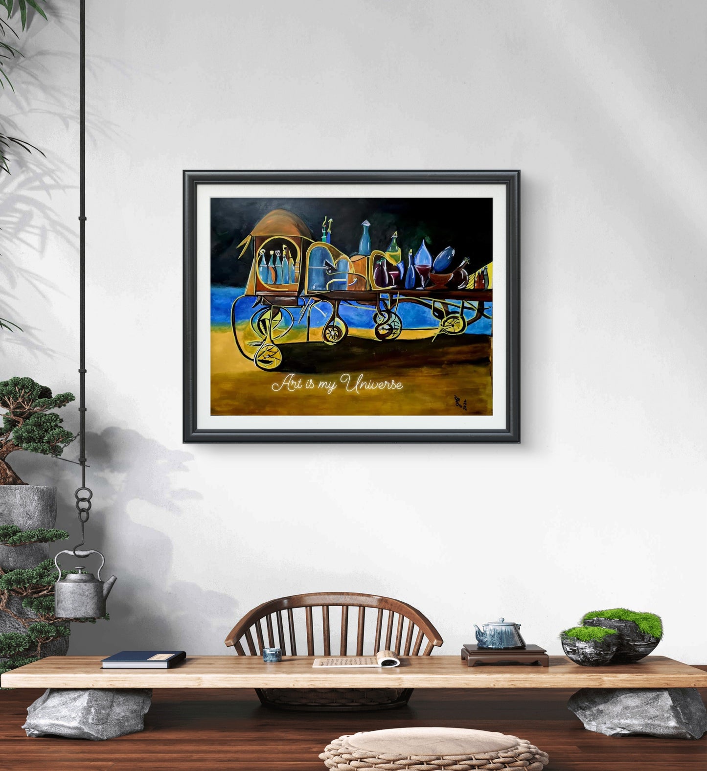 The beer's cart. | Art is my Universe