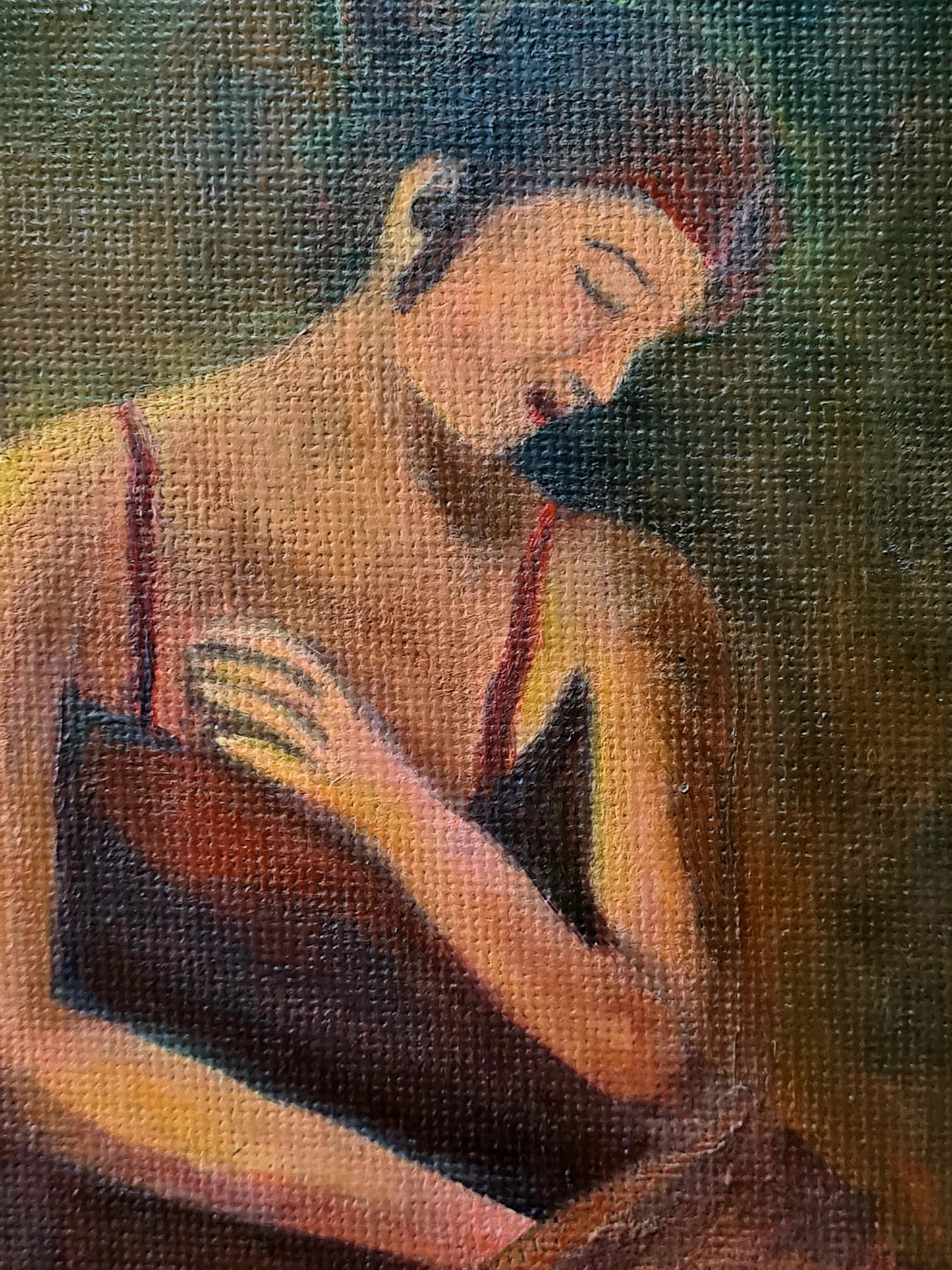 Vulnerability – Original Acrylic Painting by Jasmina Mendoza - 3