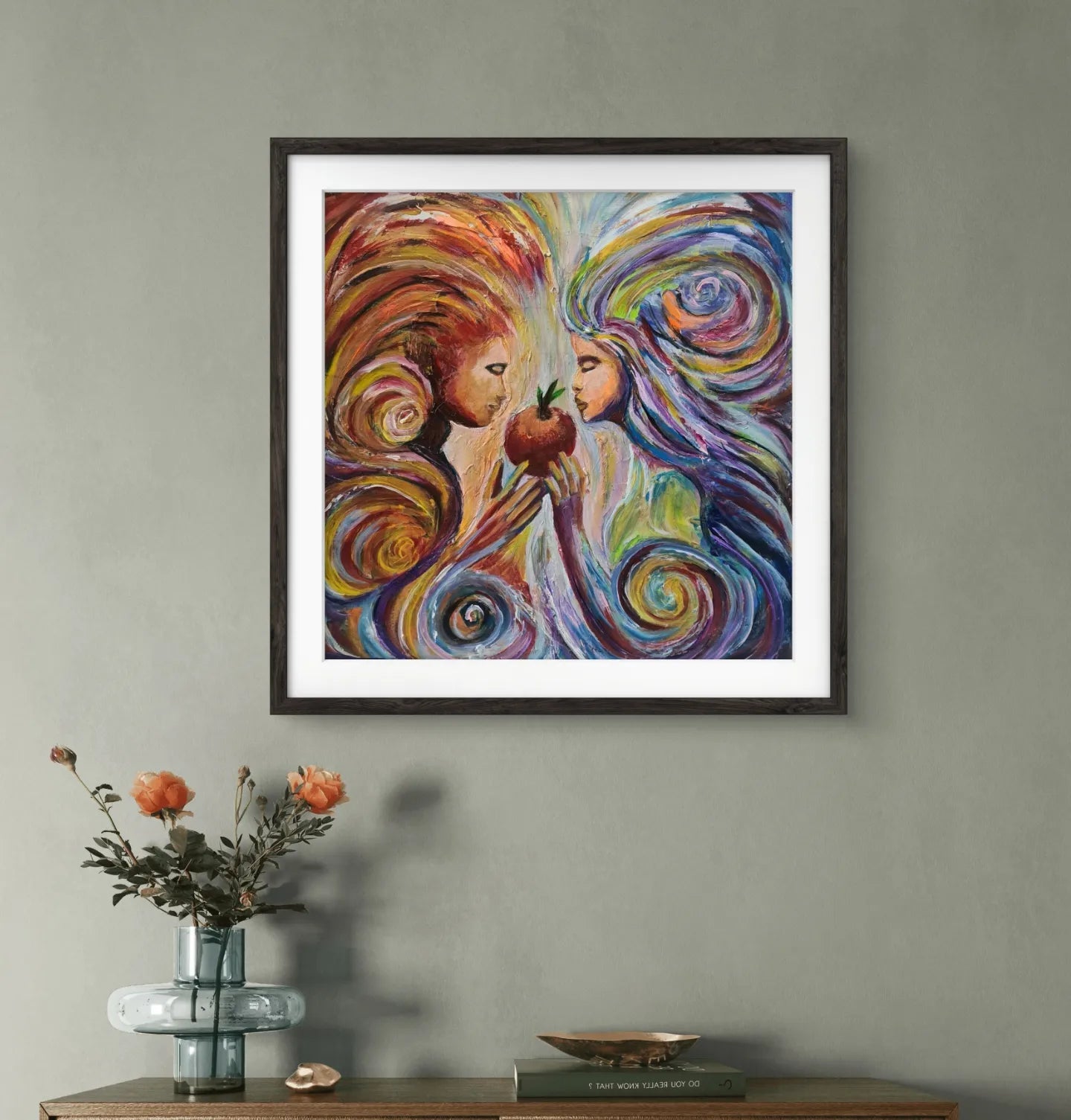 Forbidden Original Abstract Impasto Painting - 8