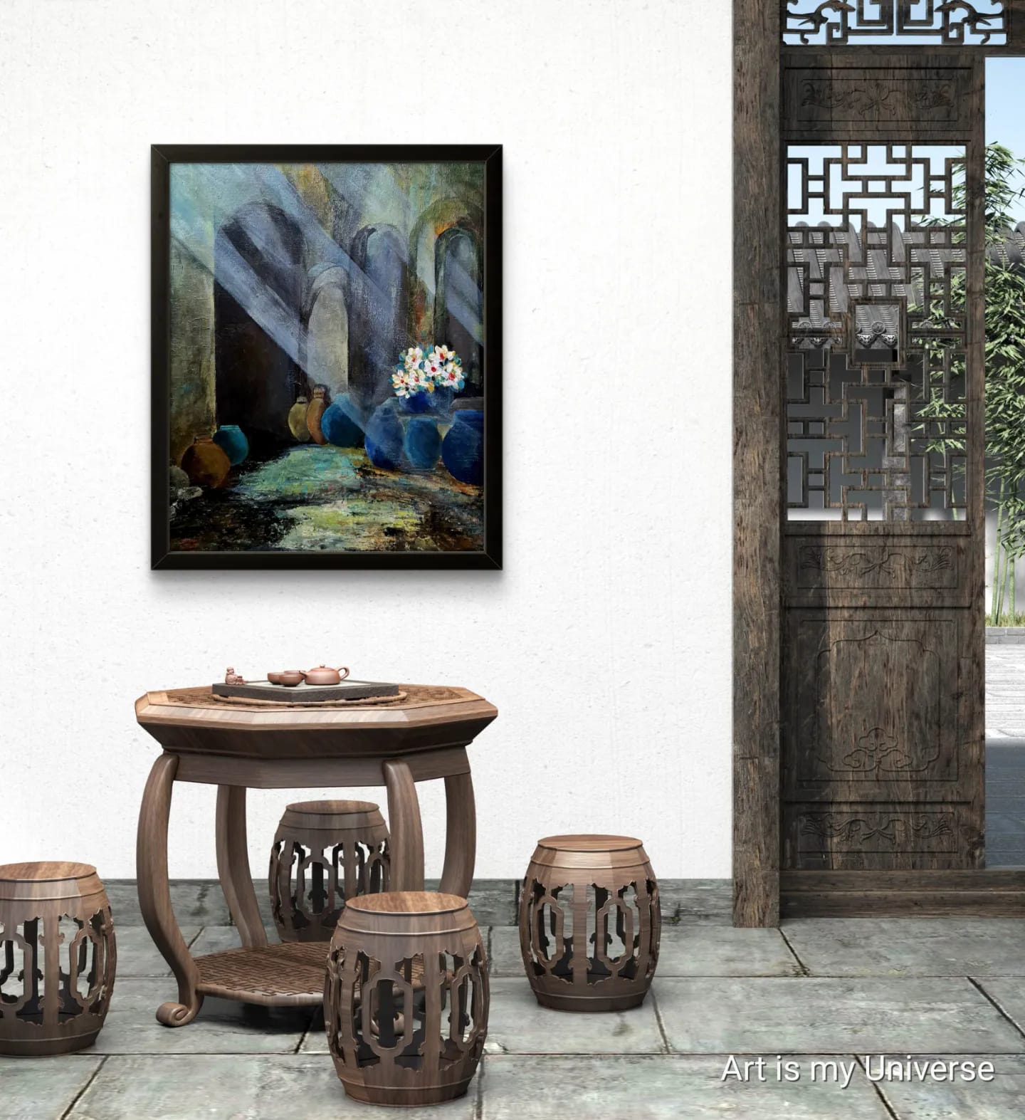 Silent passages of lights | Art is my Universe