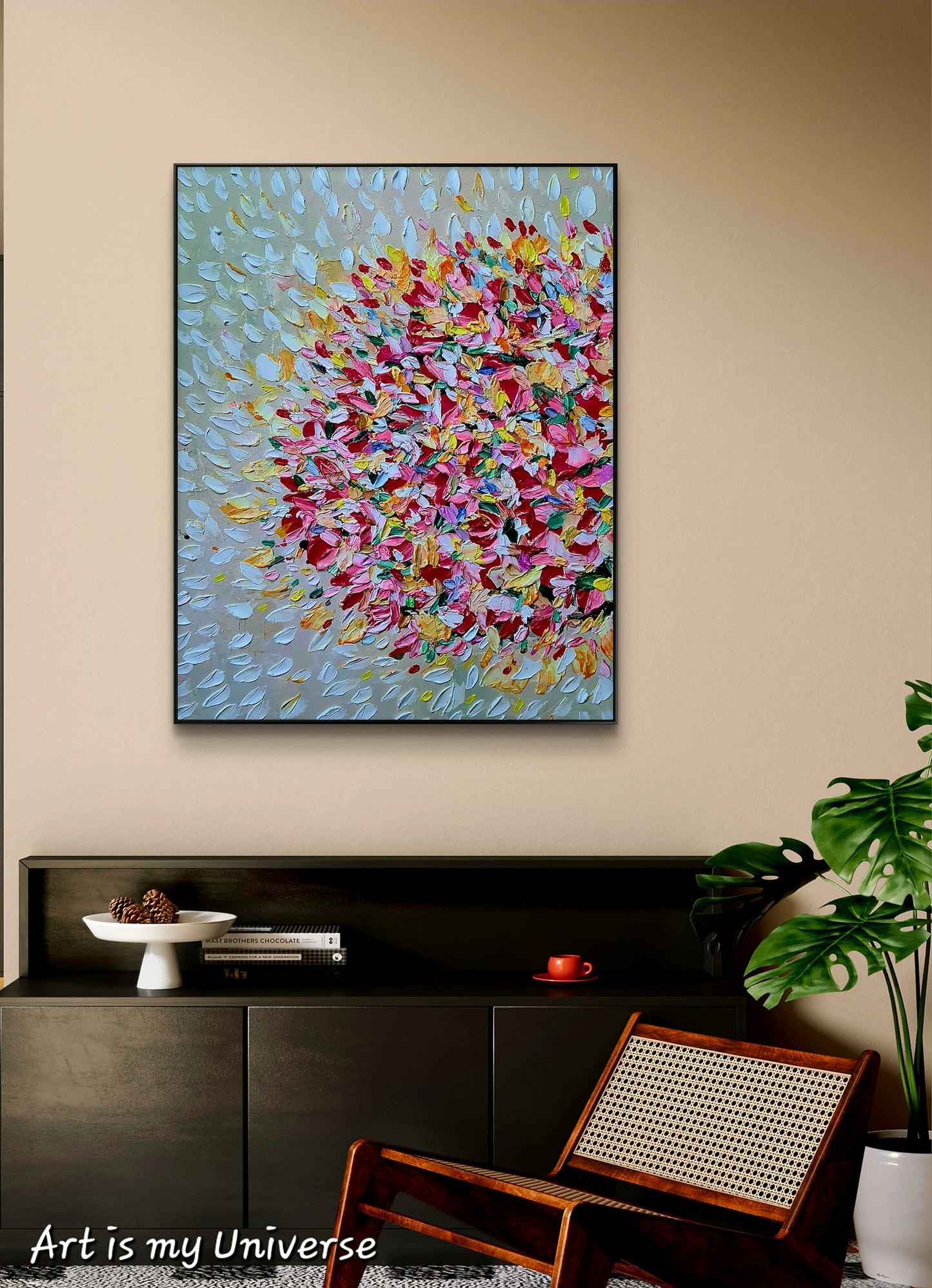 Petals Symphony (Original Painting)