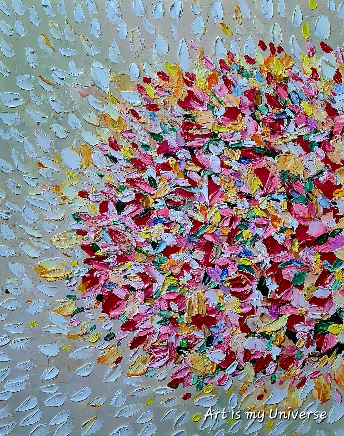 Petals Symphony (Original Painting)