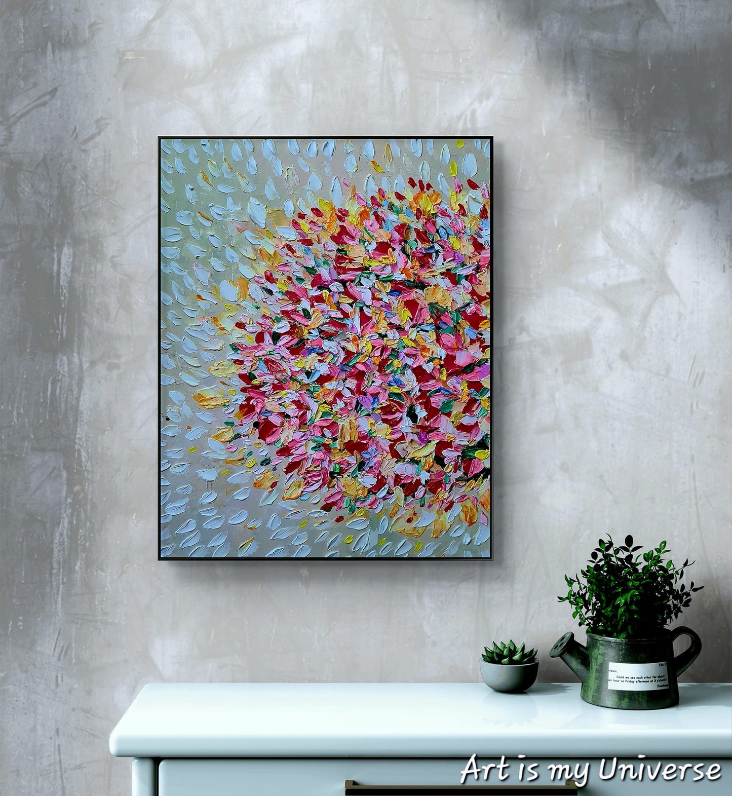 Petals Symphony (Original Painting)