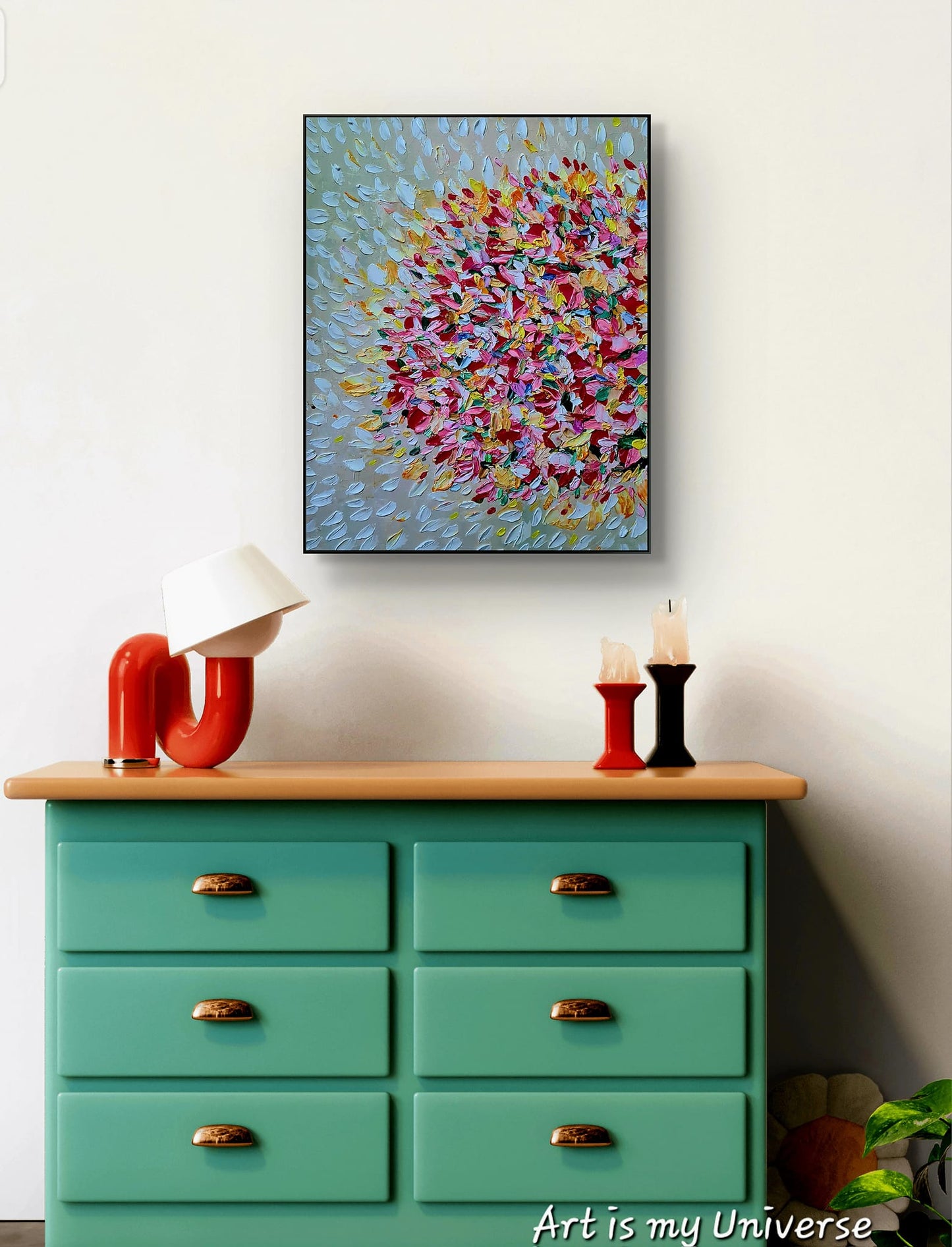 Petals Symphony (Original Painting)