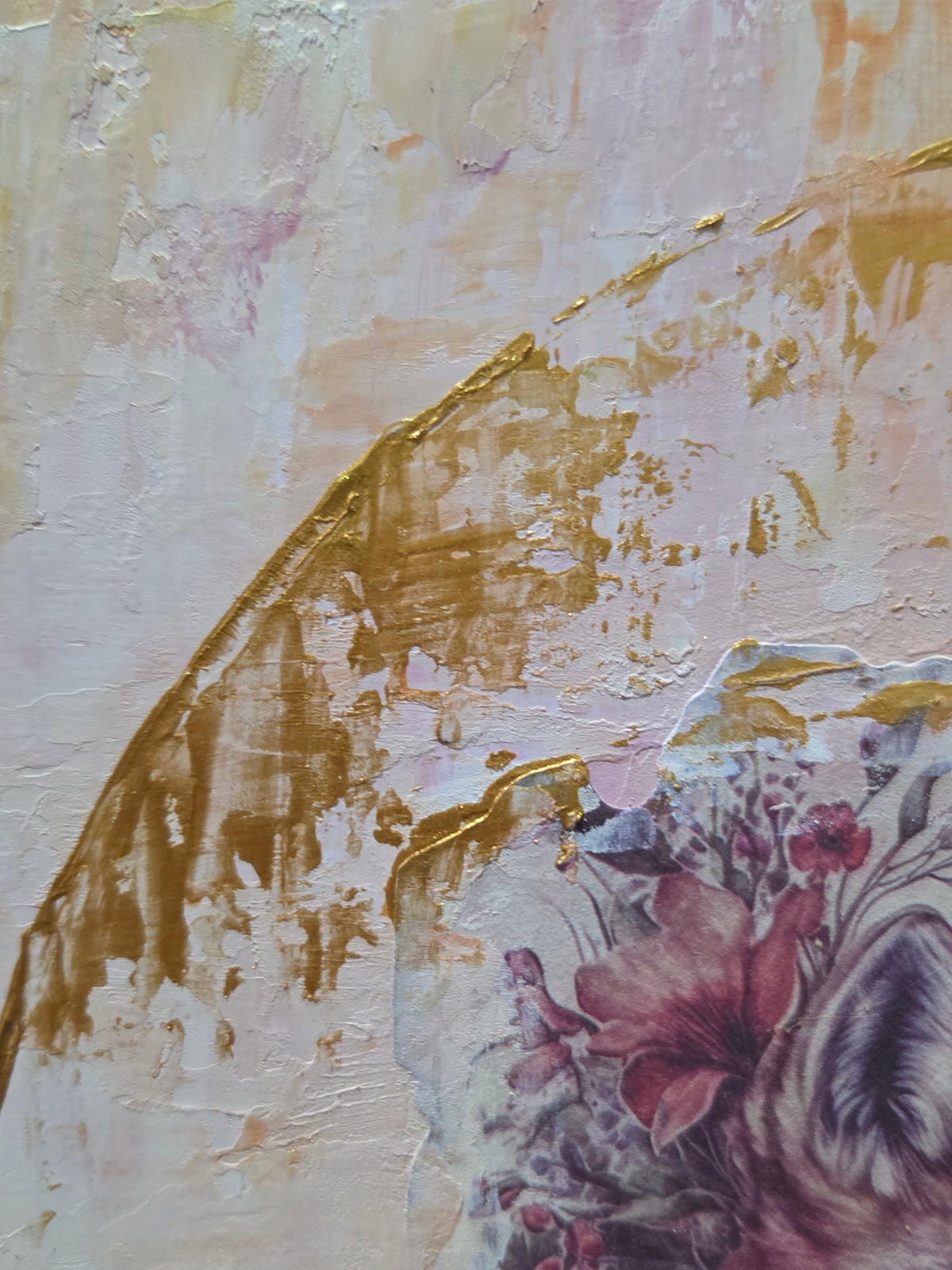 The Fox’s Memories – Contemporary Mixed Media Painting by Jasmina Mendoza