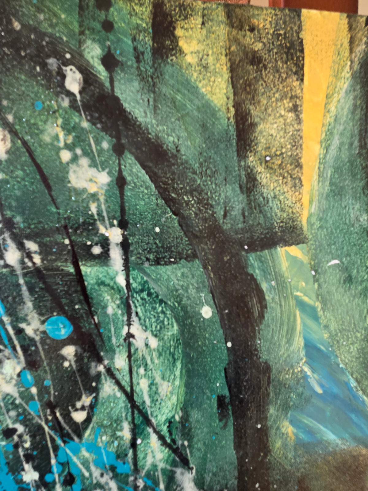 Infinity — Original Abstract Acrylic Painting by Jasmina Mendoza