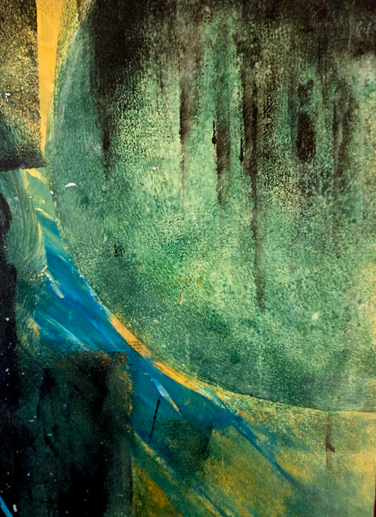 Infinity — Original Abstract Acrylic Painting by Jasmina Mendoza
