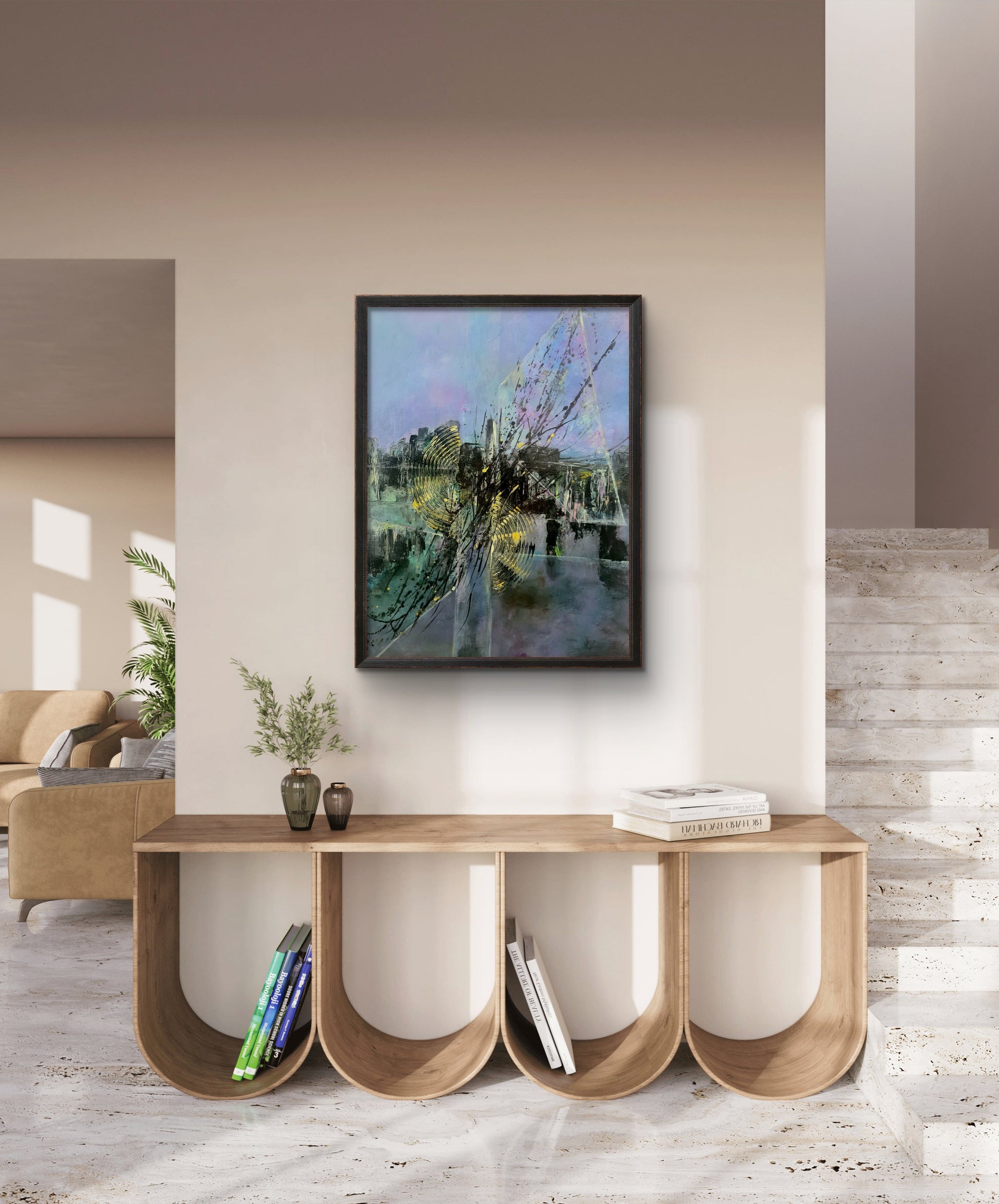 An Idealist World. - Original Painting | Art is my Universe
