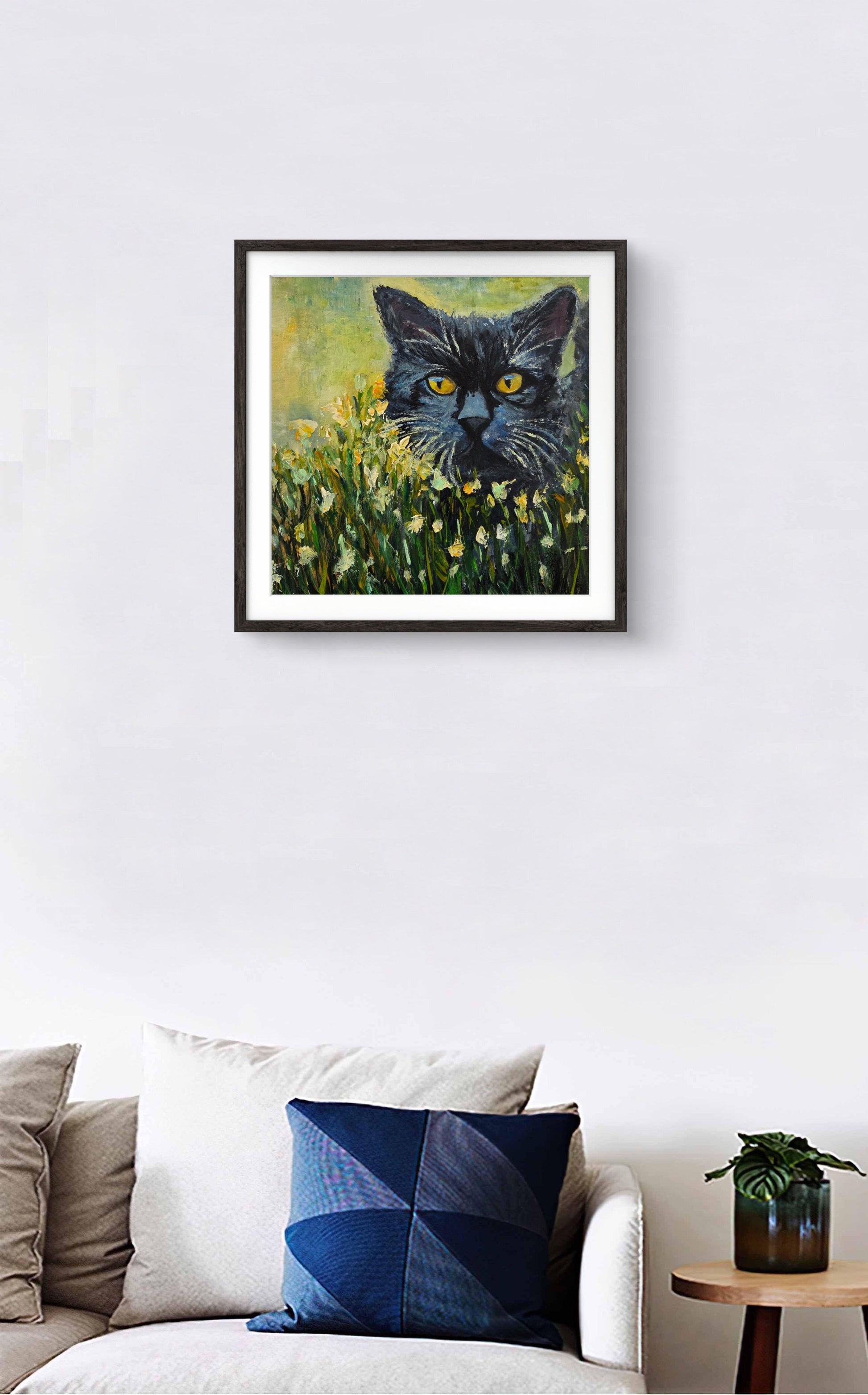 Wild Presence original acrylic painting by Jasmina Mendoza - 10