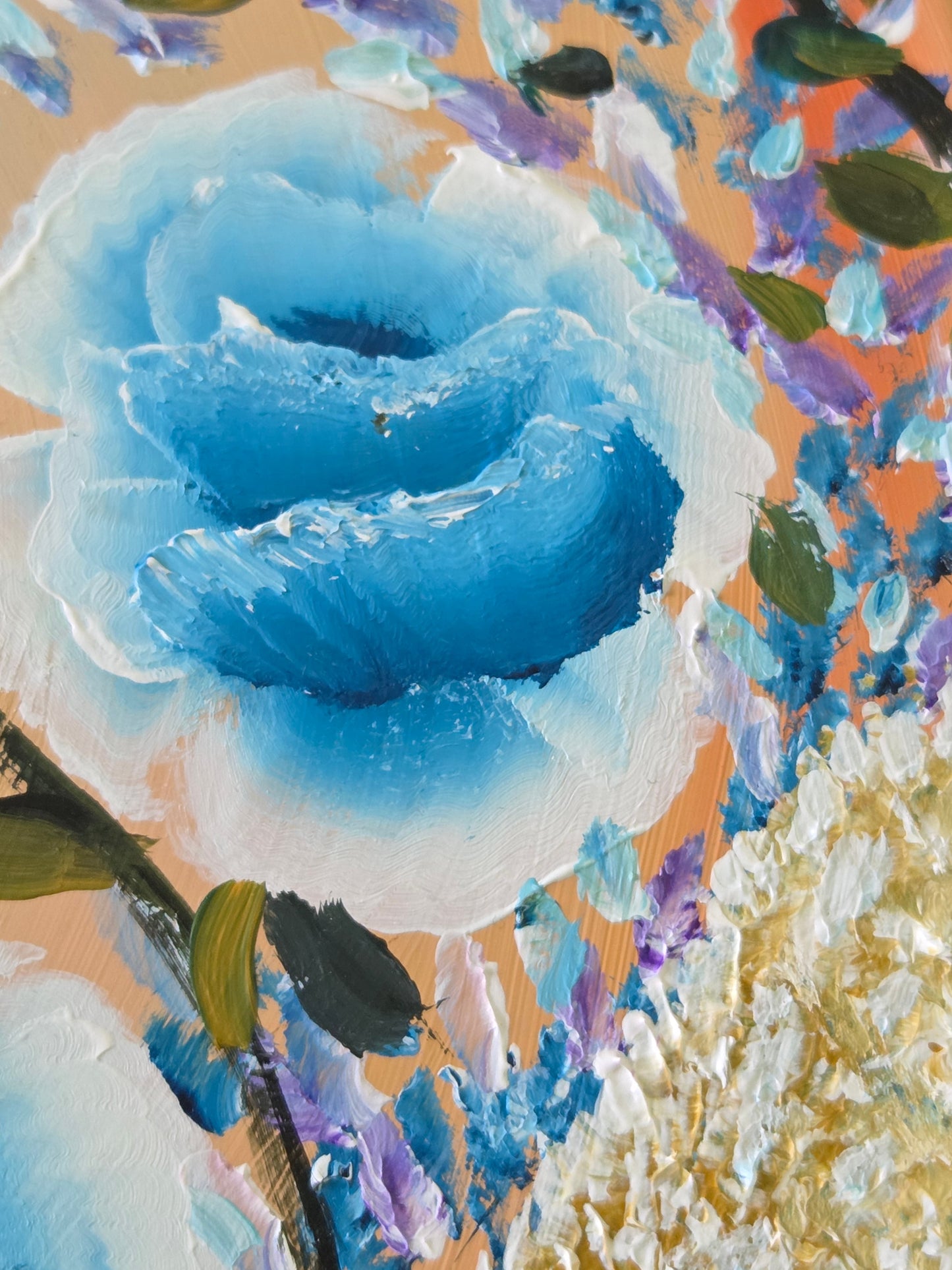 Love on Repeat – Original Acrylic on Vinyl Record - 11