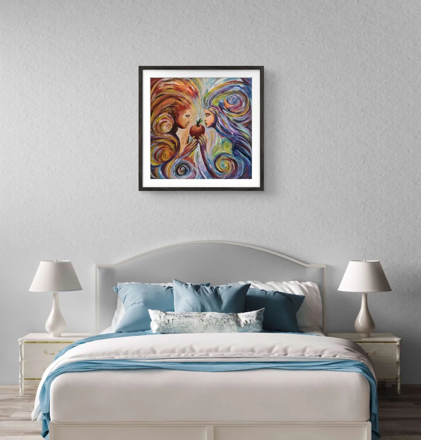 Forbidden Original Abstract Impasto Painting - 1