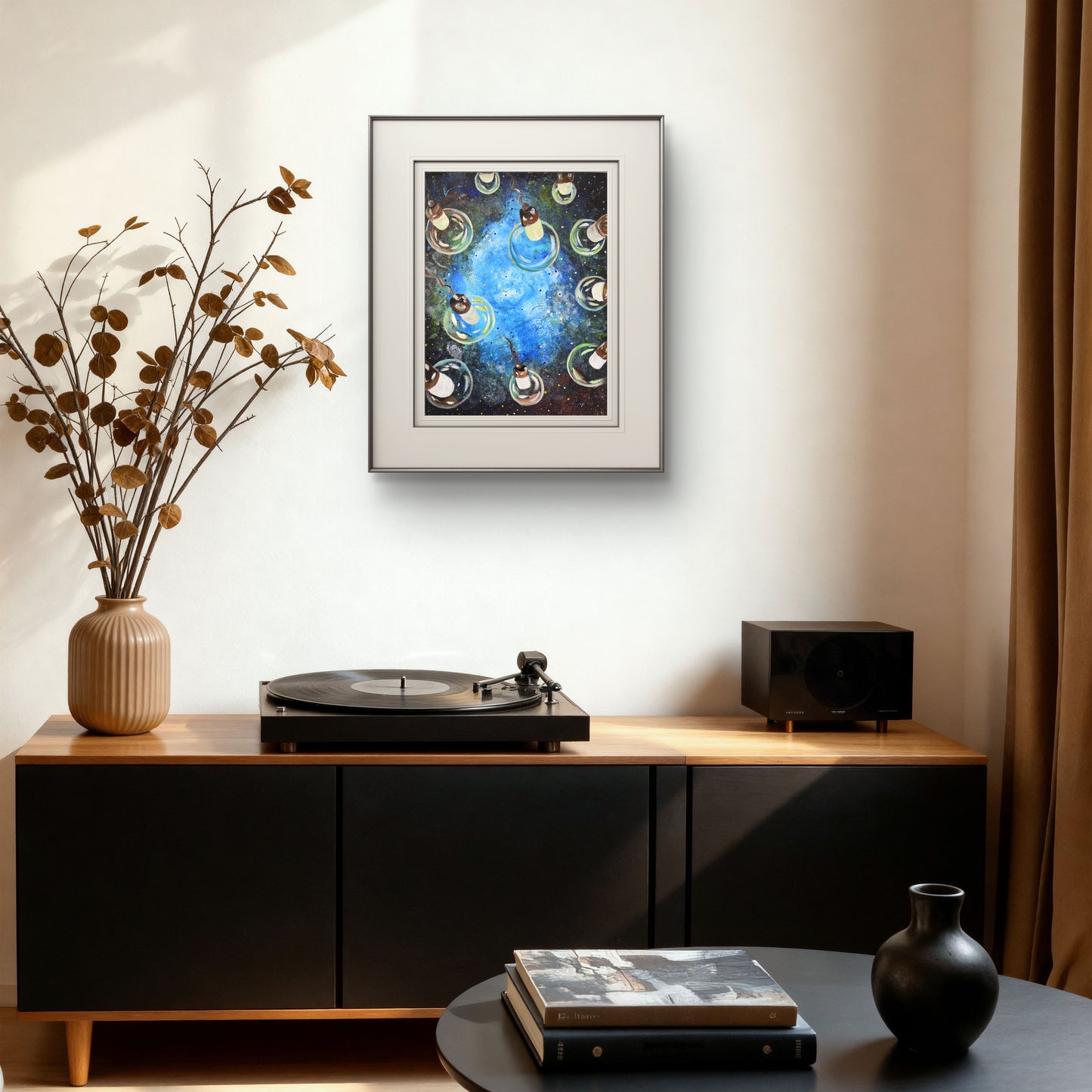 Let the Universe Take Care of Details – Original Acrylic Painting by Jasmina Mendoza