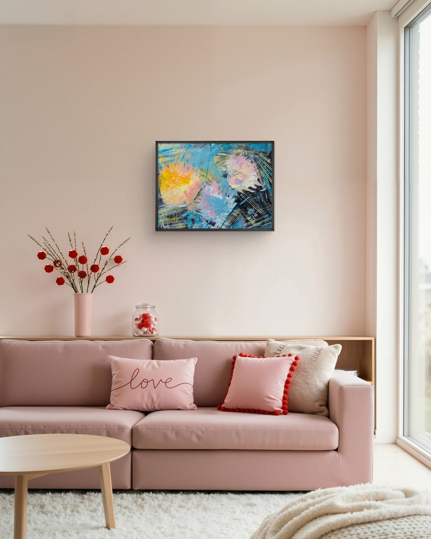 Beyond the Time – Original Acrylic Painting by Jasmina Mendoza - 5