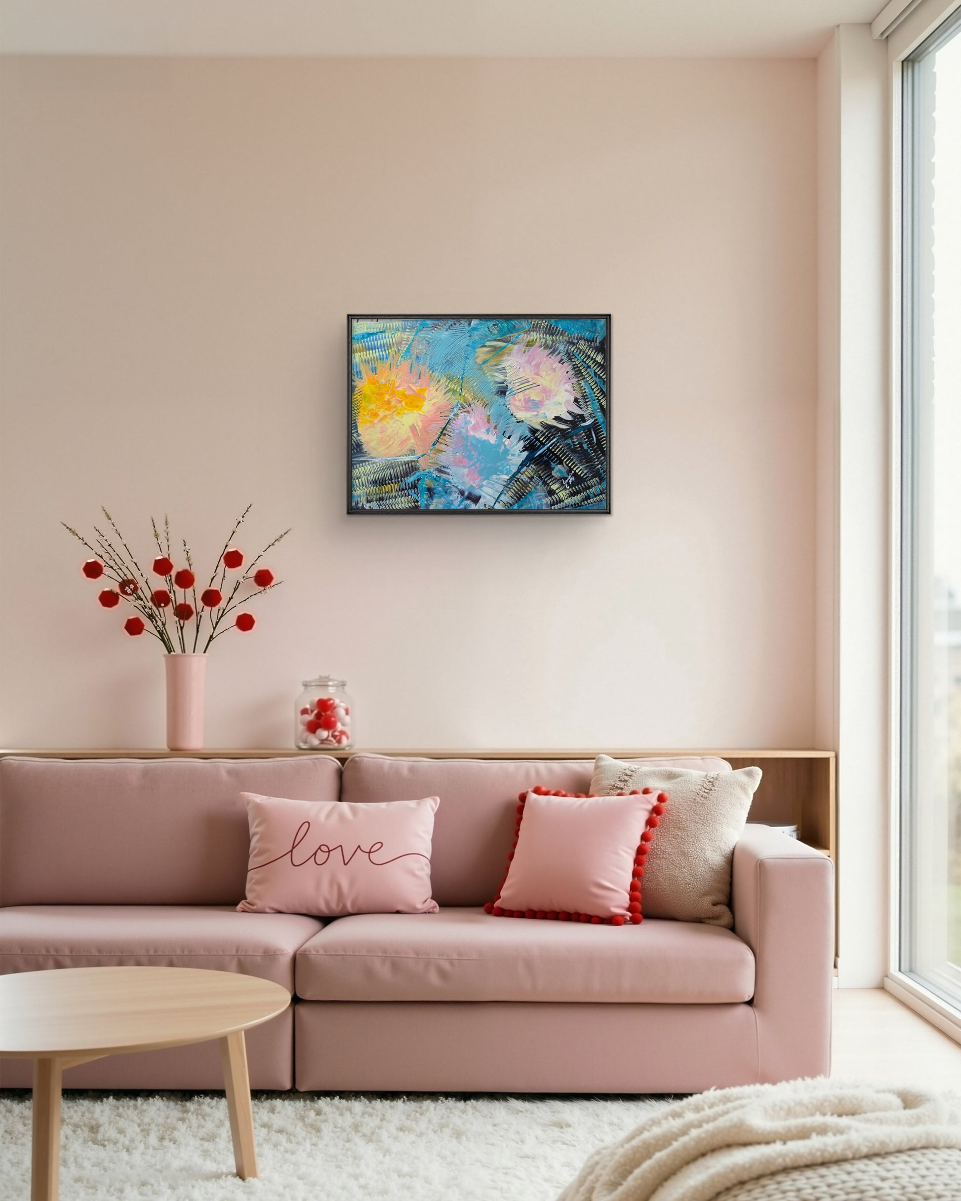 Beyond the Time – Original Acrylic Painting by Jasmina Mendoza - 5