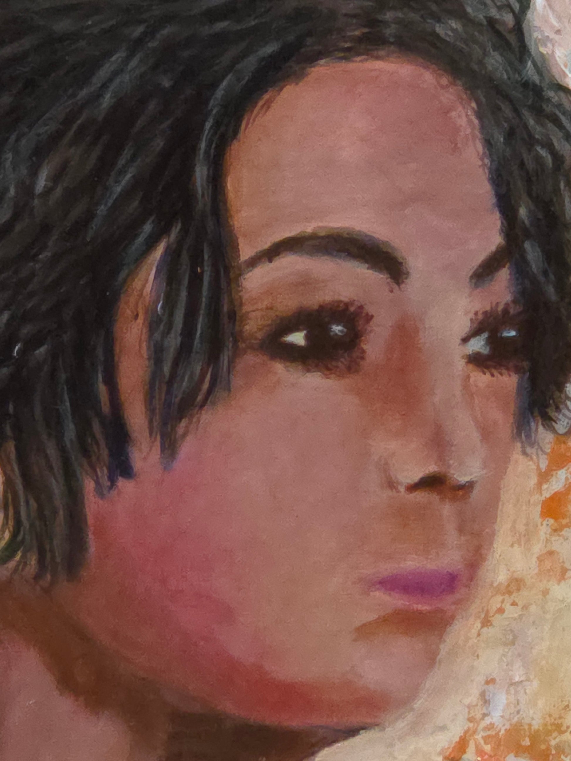 Behind The Quiet Garden – Original Painting by Jasmina Mendoza - 30