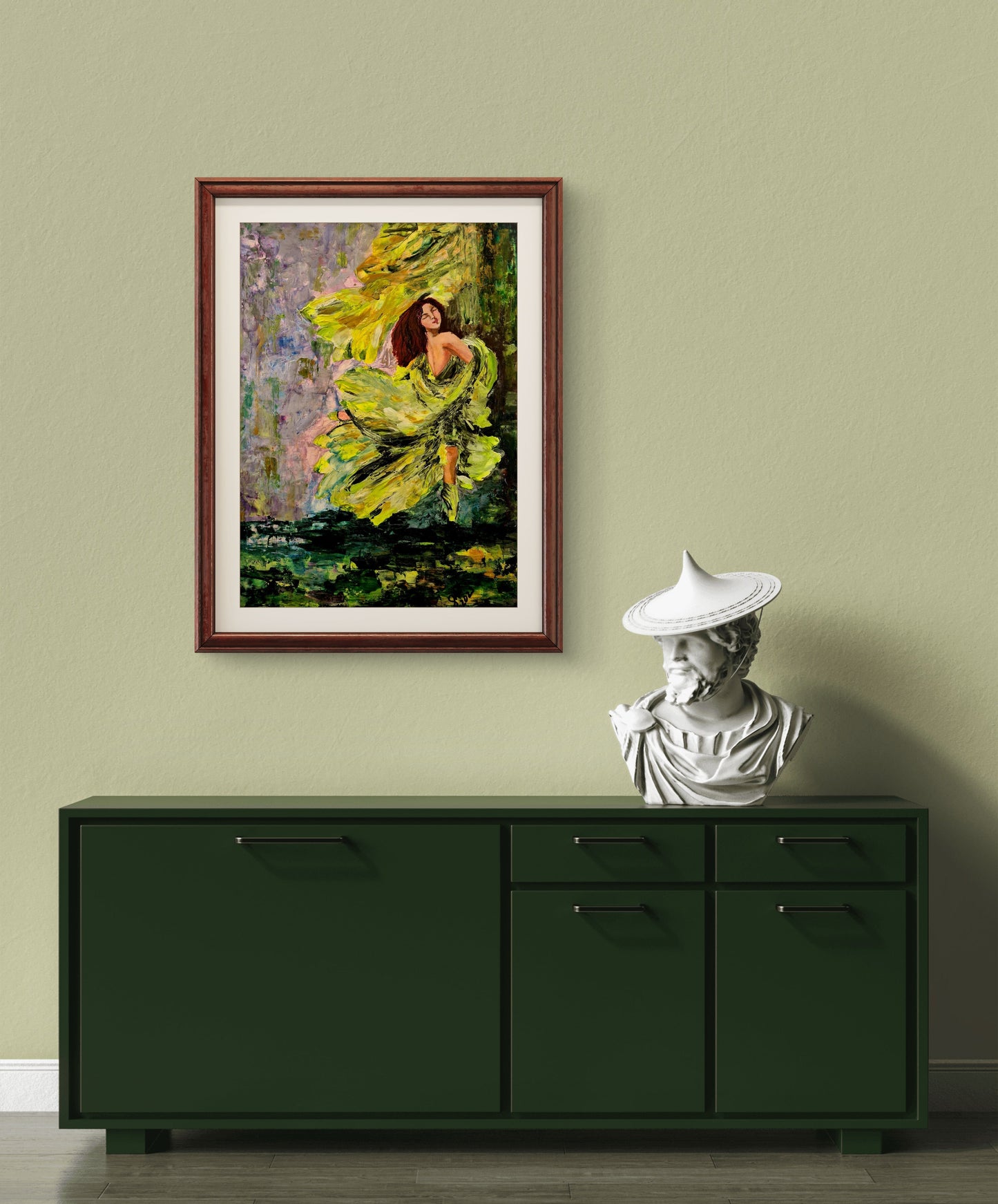 Rebel in Bloom - Original Painting | Art is my Universe