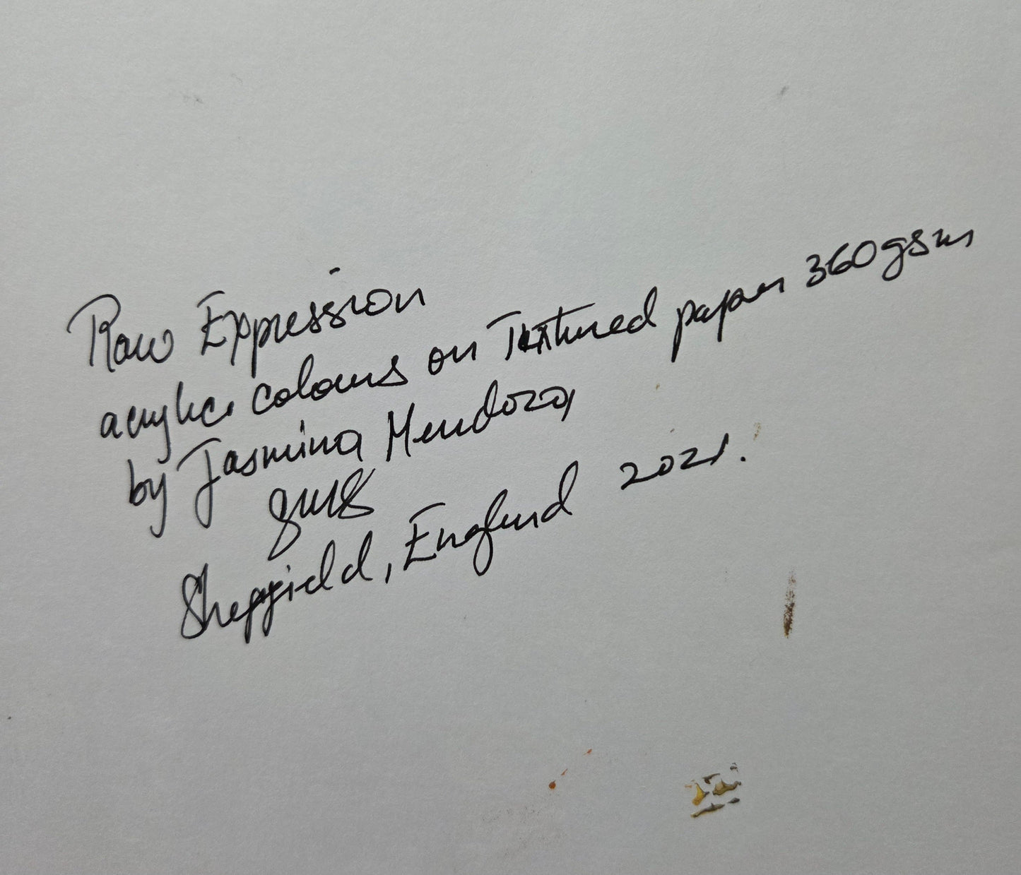 Raw Expression – Original Acrylic Painting by Jasmina Mendoza - 15