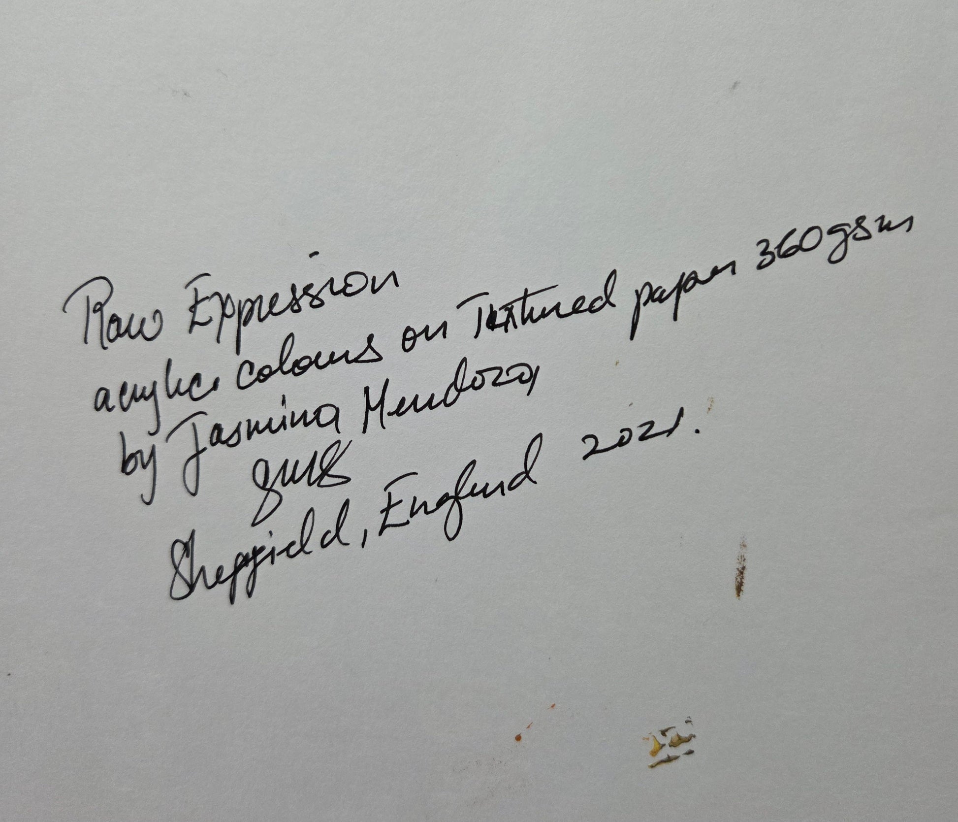 Raw Expression – Original Acrylic Painting by Jasmina Mendoza - 15