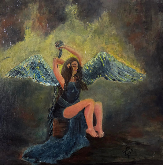 Divine Guardian Original Artwork - 9