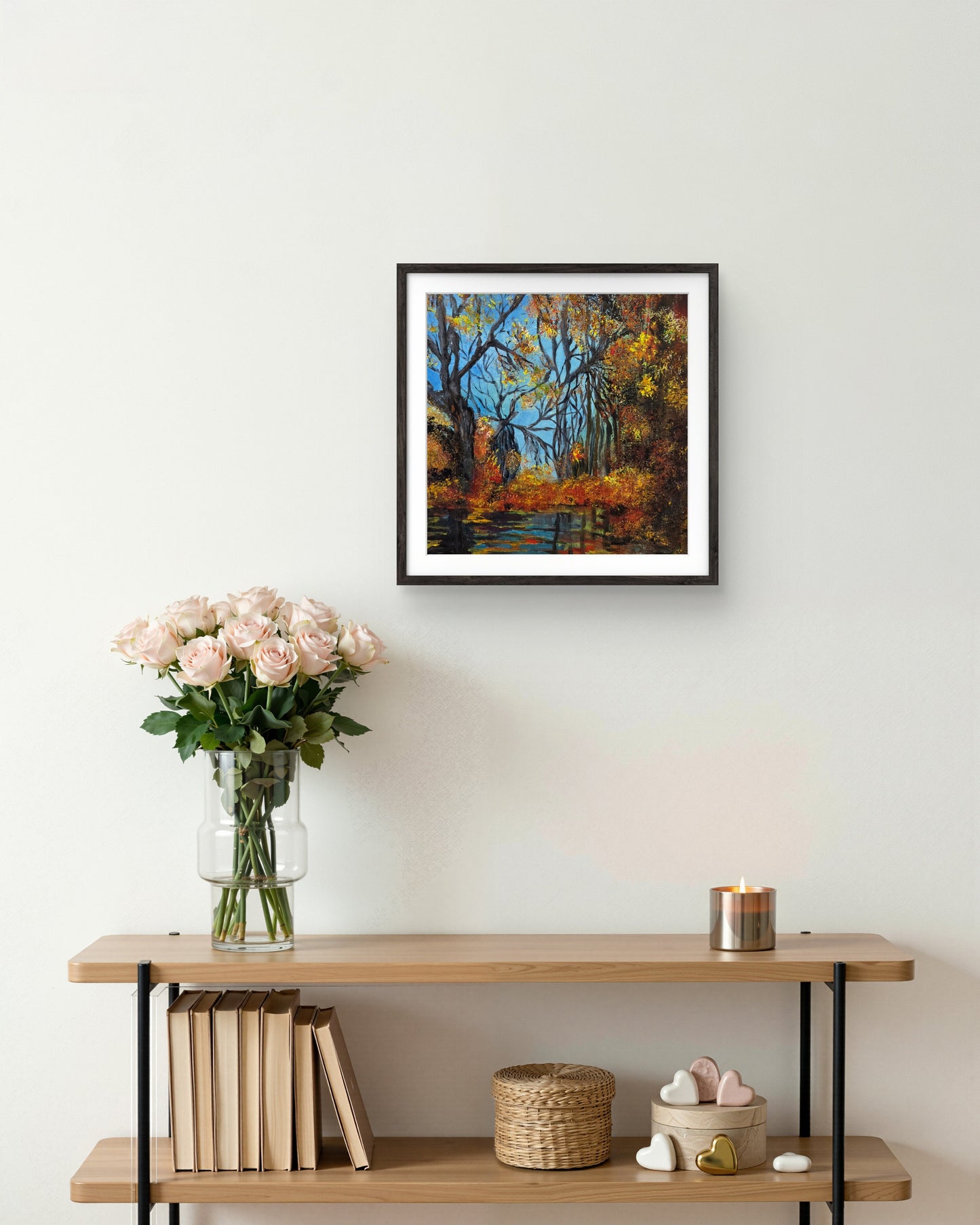 Autumn Reverie original acrylic painting by Jasmina Mendoza - 9