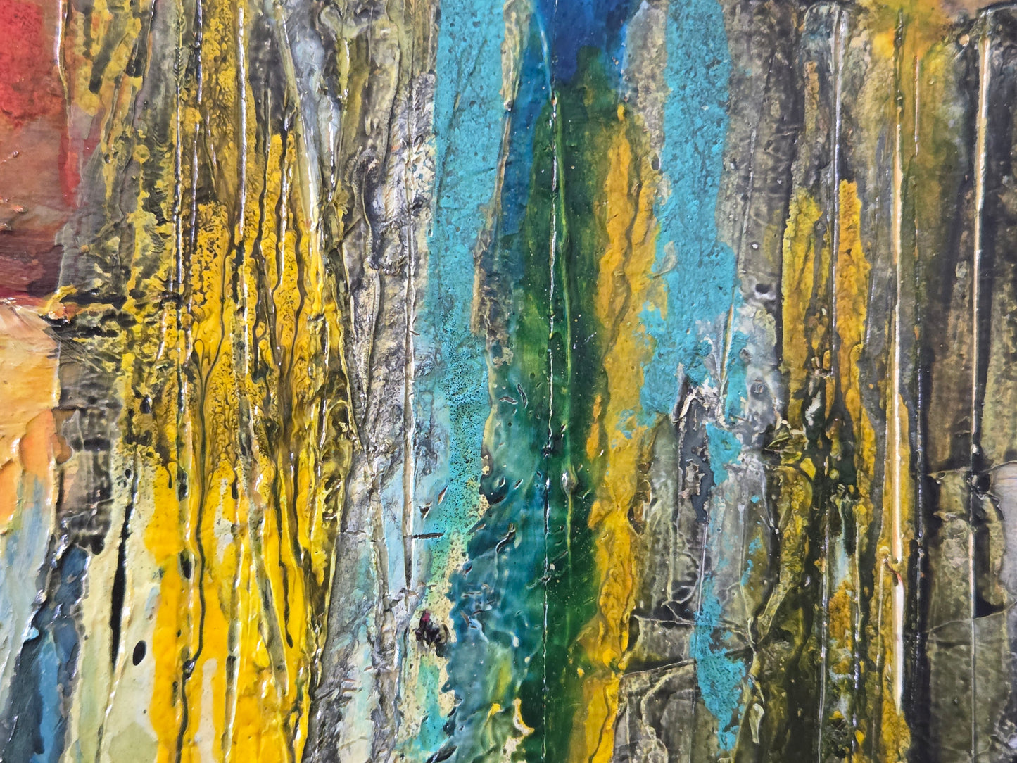 Hidden Gaze Original Painting | Art is my Universe