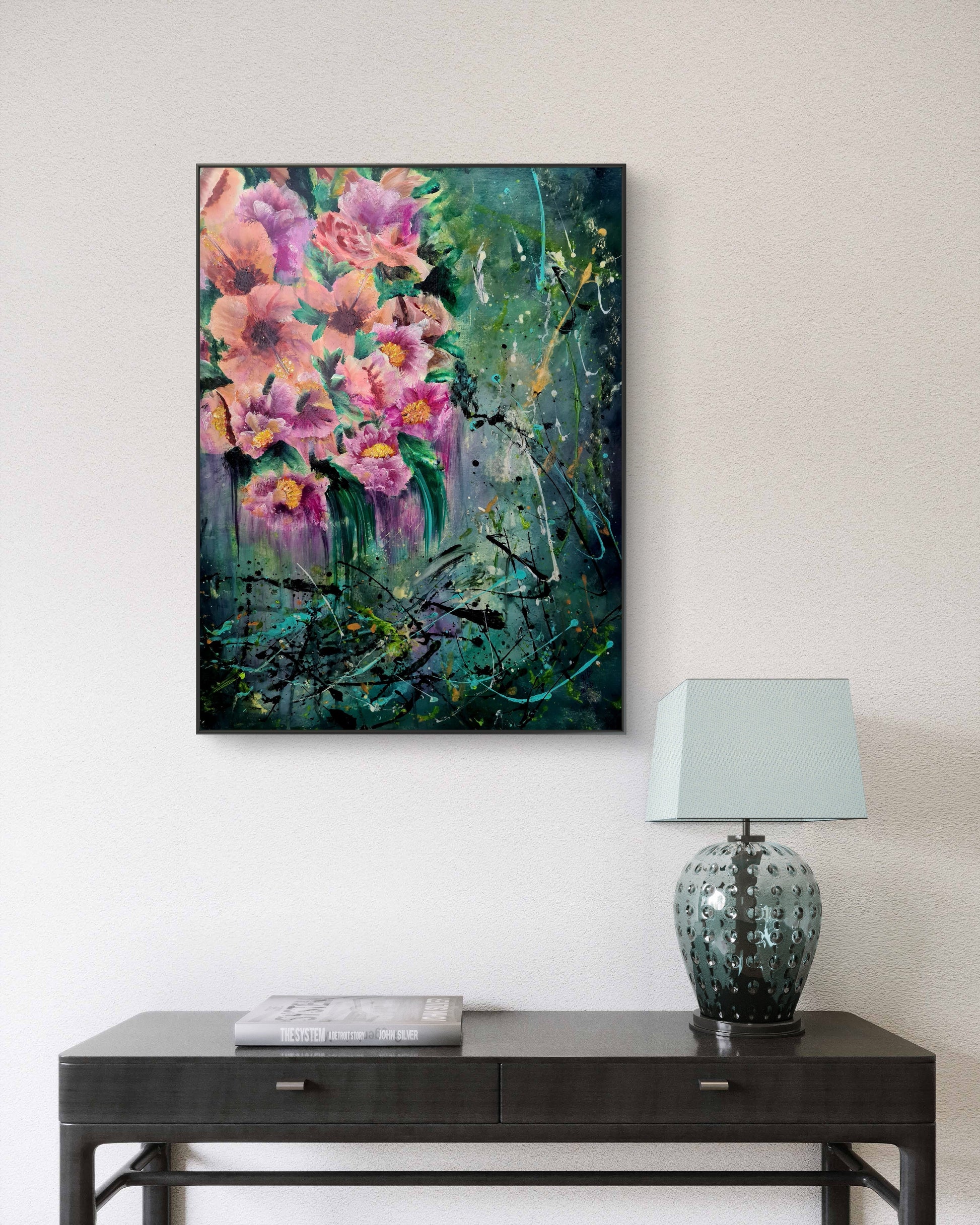 Fragrance – Original Acrylic Painting by Jasmina Mendoza - 8