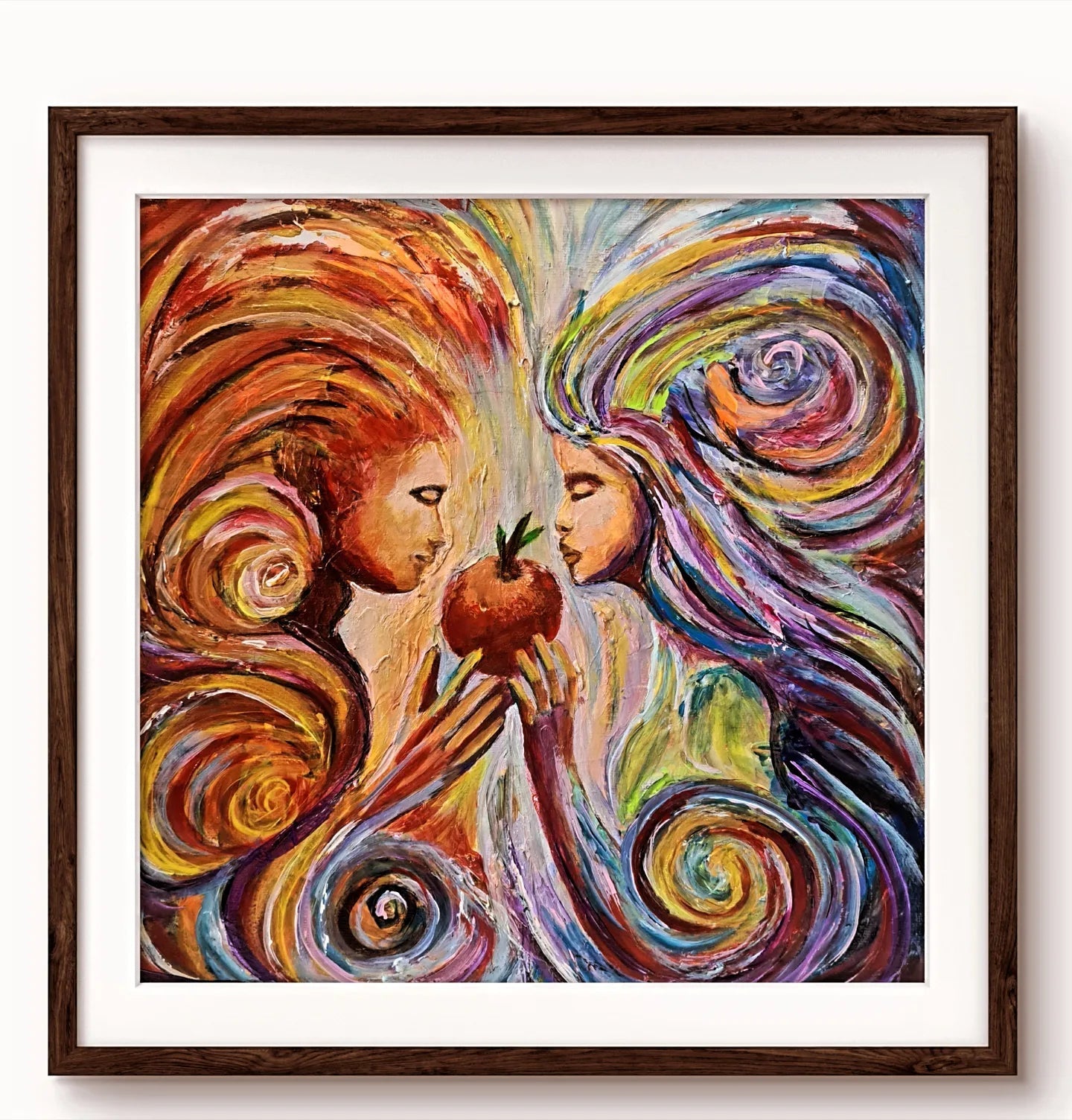 Forbidden Original Abstract Impasto Painting - 7
