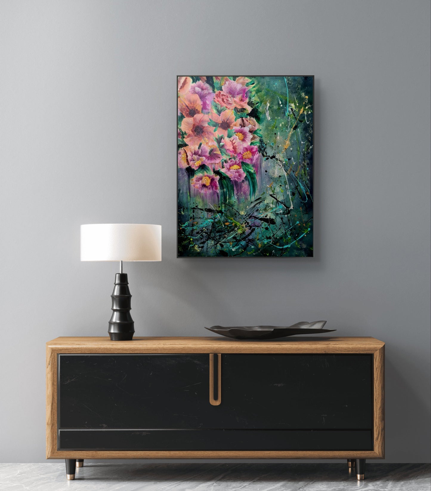 Fragrance – Original Acrylic Painting by Jasmina Mendoza - 6