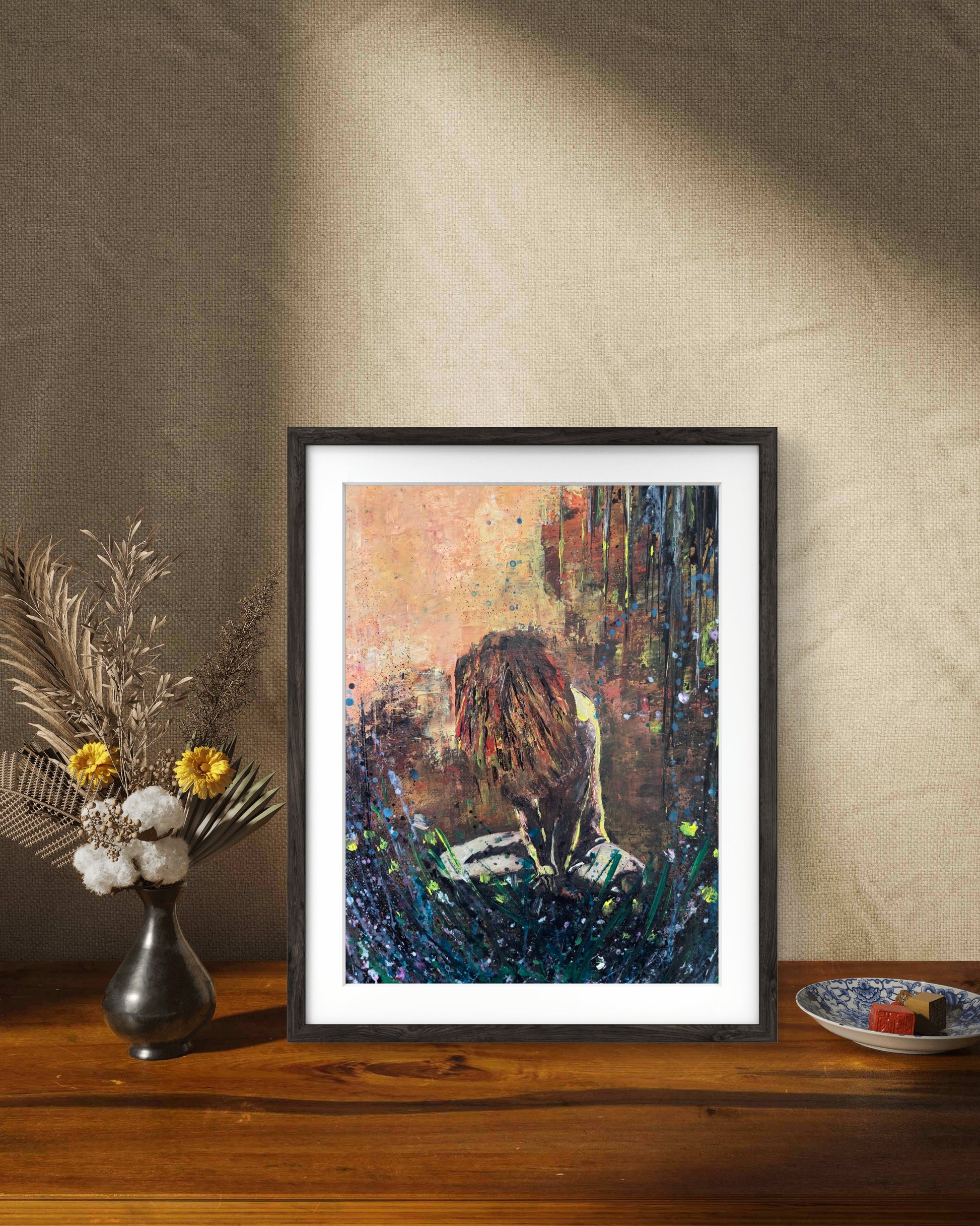 Metamorphosis original acrylic painting by Jasmina Mendoza - 7