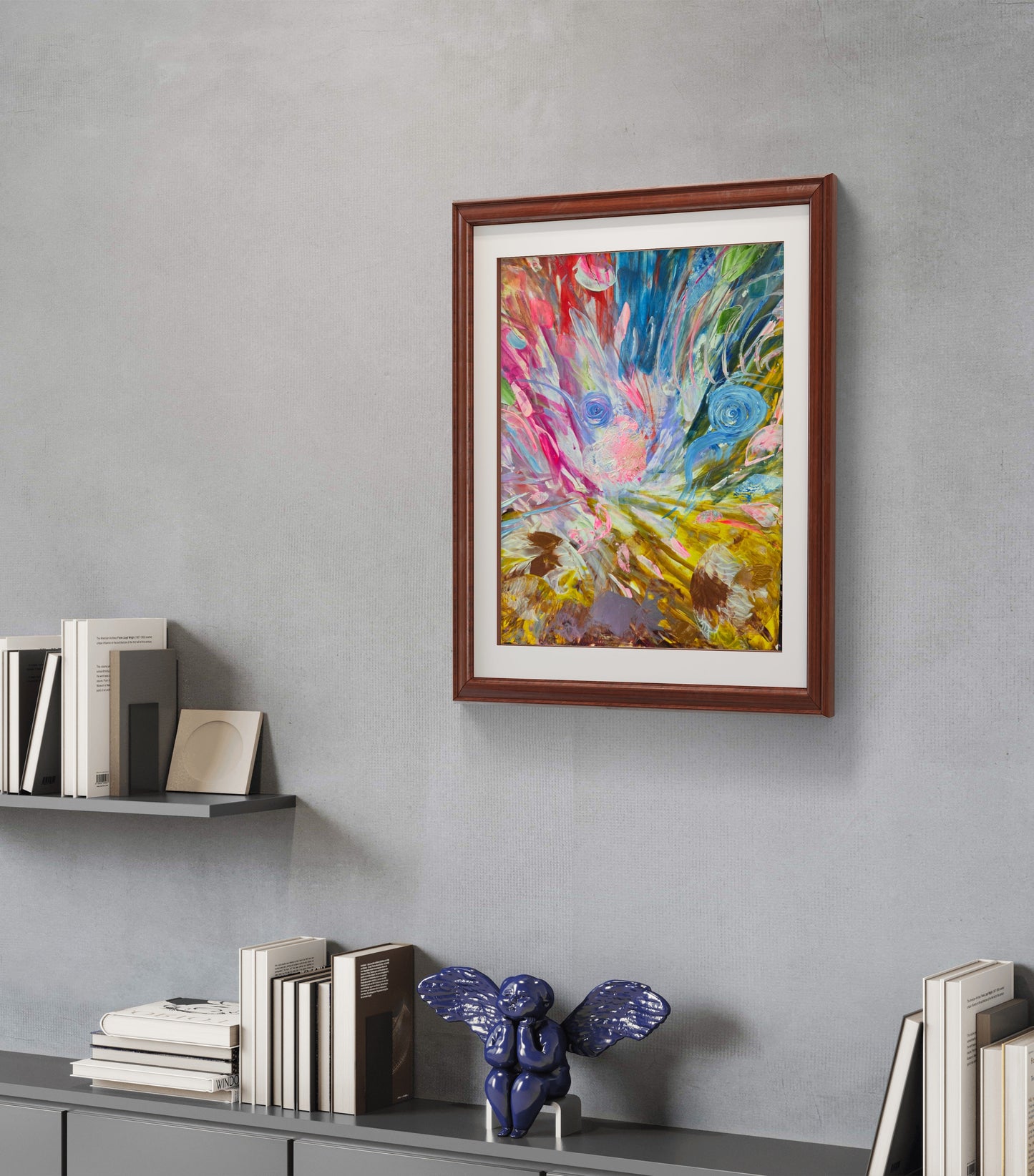 The Soul’s Nature – Original Acrylic Painting by Jasmina Mendoza - 4