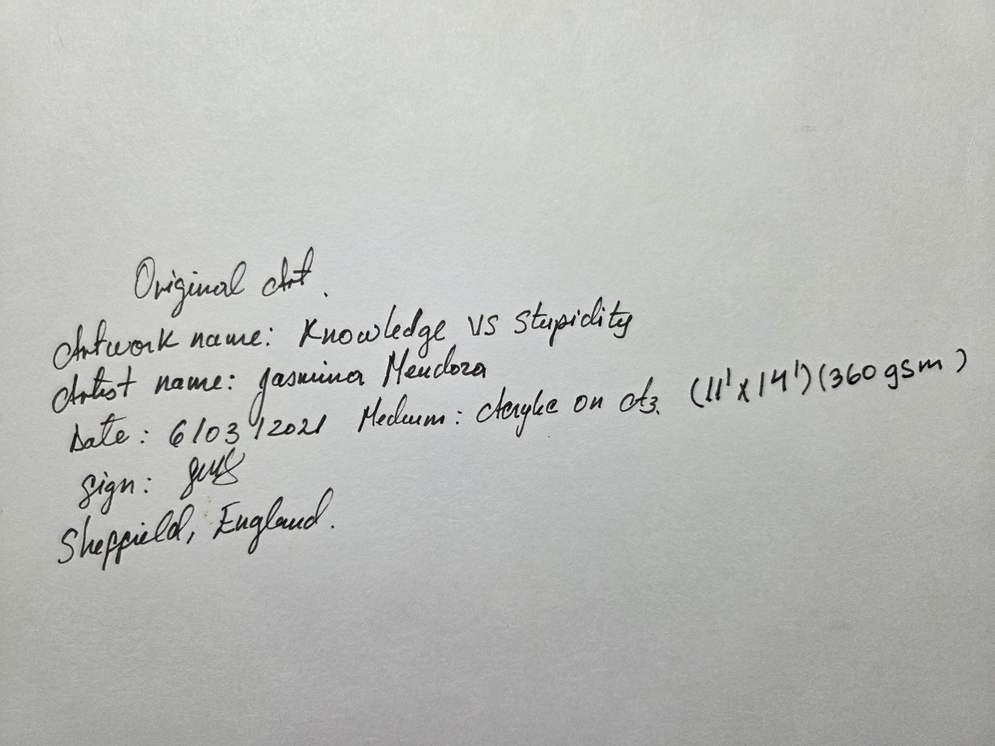 knowledge vs Stupidity - 11