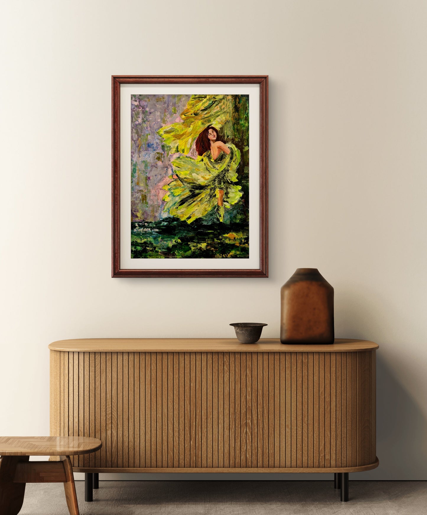 Rebel in Bloom - Original Painting | Art is my Universe