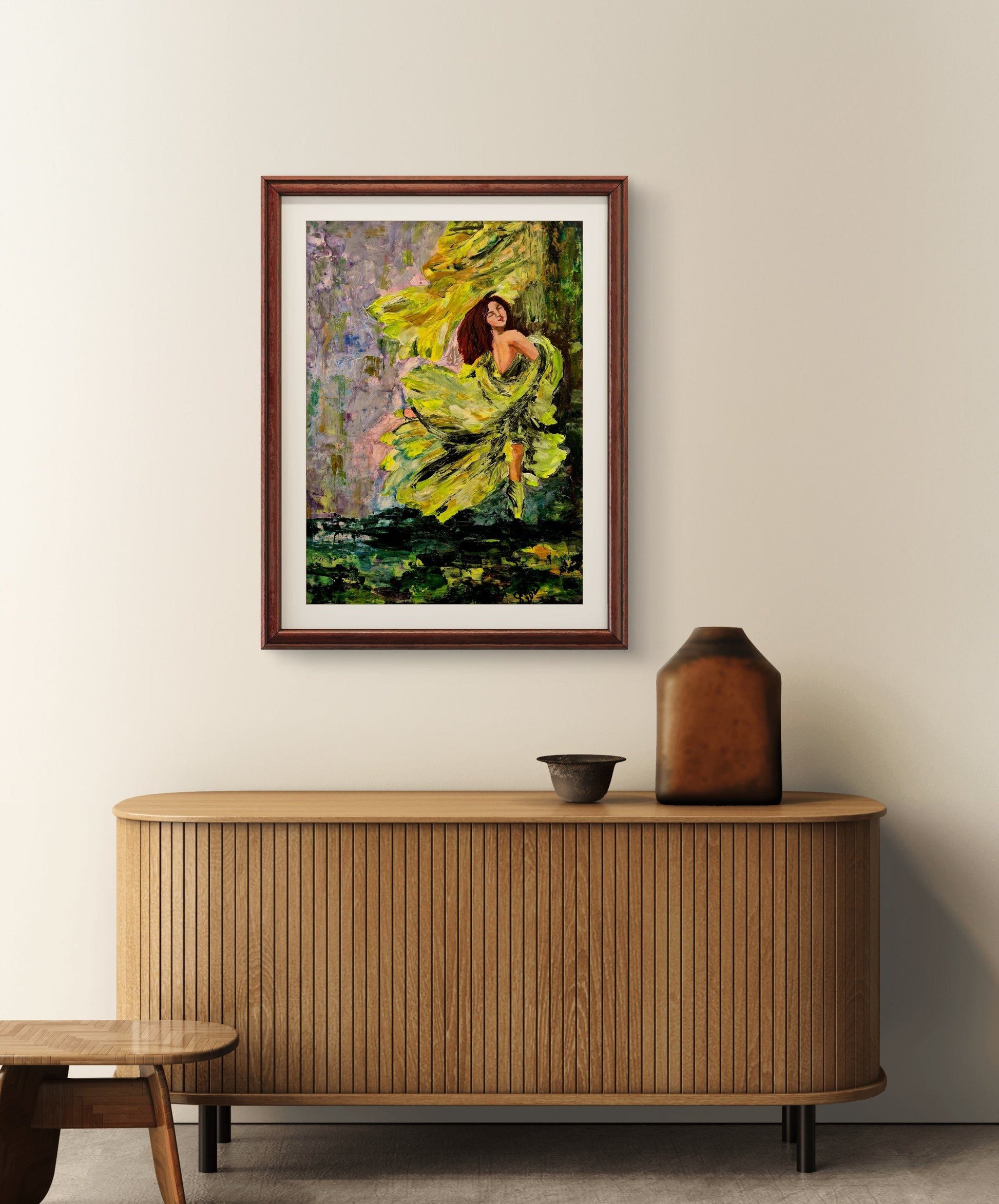 Rebel in Bloom - Original Painting | Art is my Universe